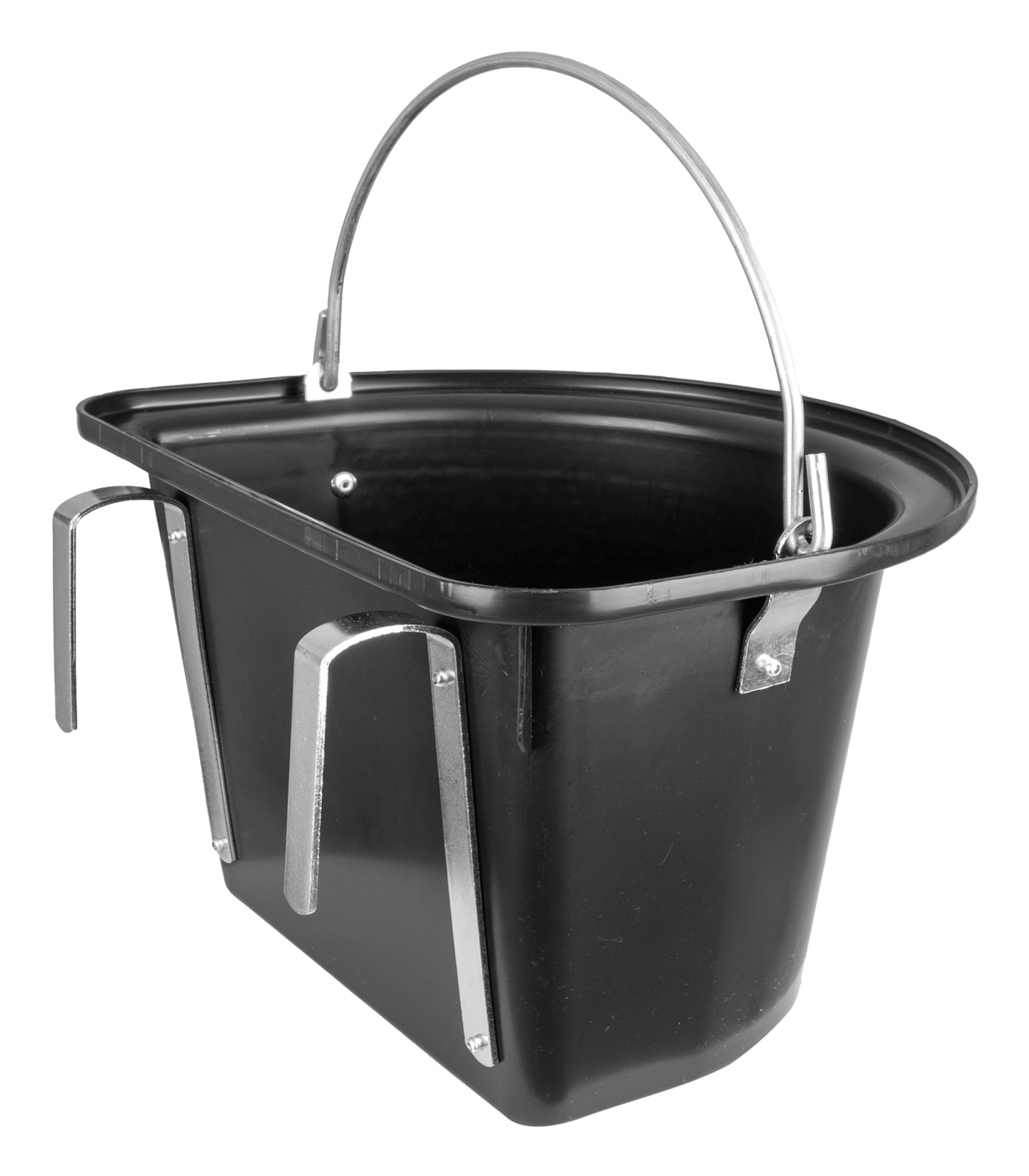 Turnierfutterkrippe, mit Tragegriff schwarz