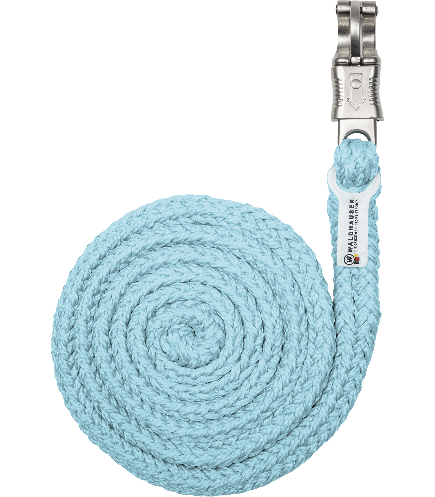 Longe de licol Plus - Mousqueton Anti-Panique bleu clair