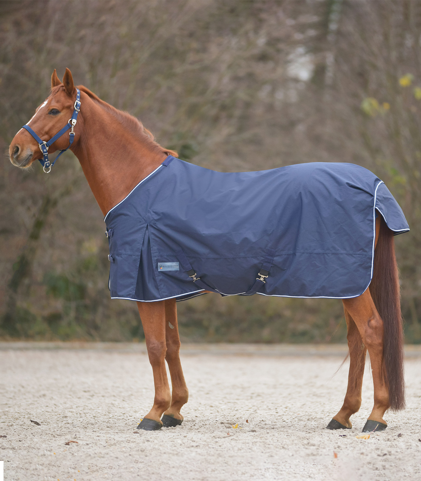 COMFORT turnout rug with crossover straps