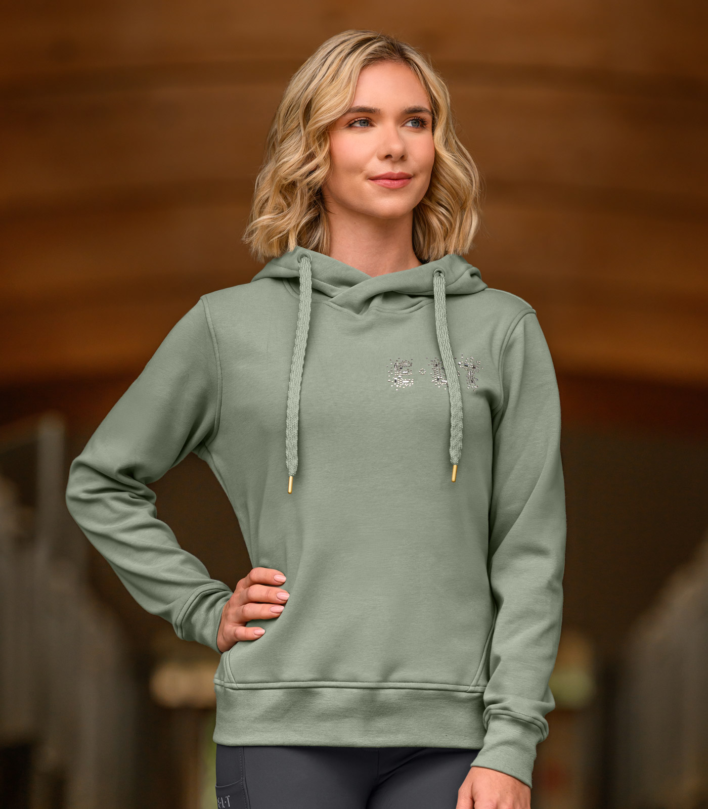 Hoodie Tilburg salbei