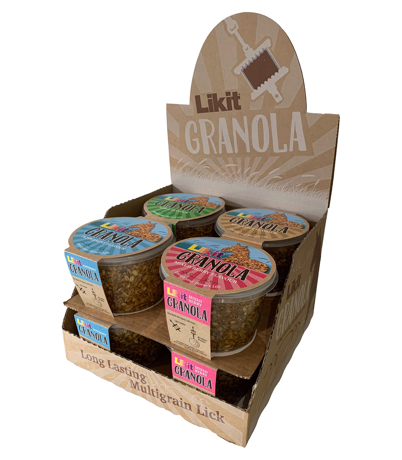 Likit mix cereali, 8 pezzi da 550 g