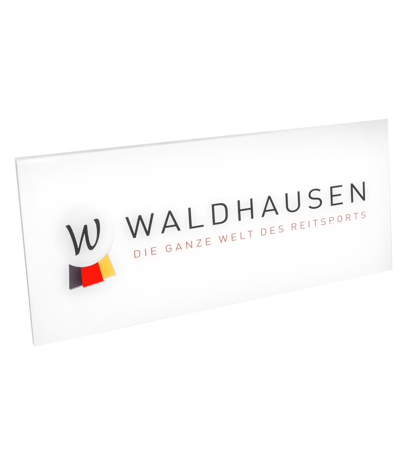 Cartel de plexiglás Waldhausen