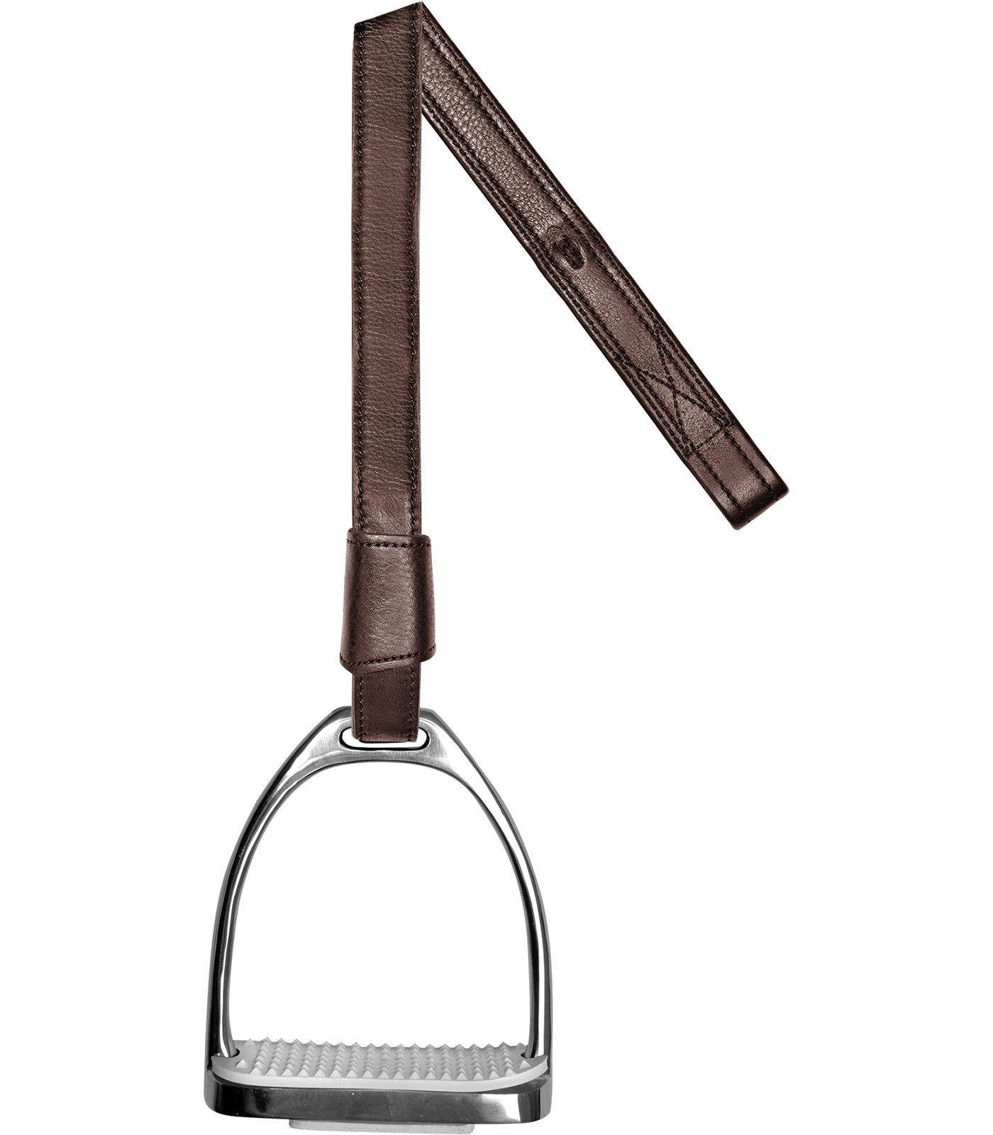 Steigbügelschlaufe Leder braun