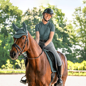 Fly rug FlyControl with neck part | blue | 155 cm | 6332955-155