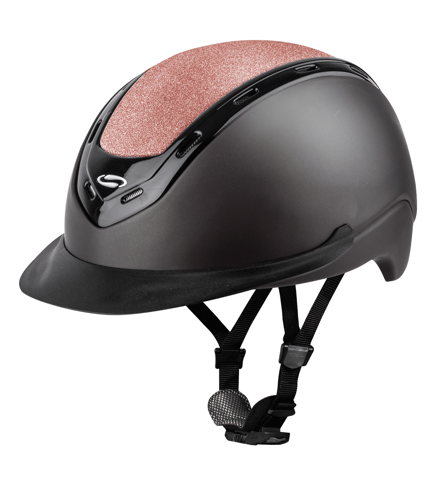 SWING Casque d’équitation H19 Shine Rose shine