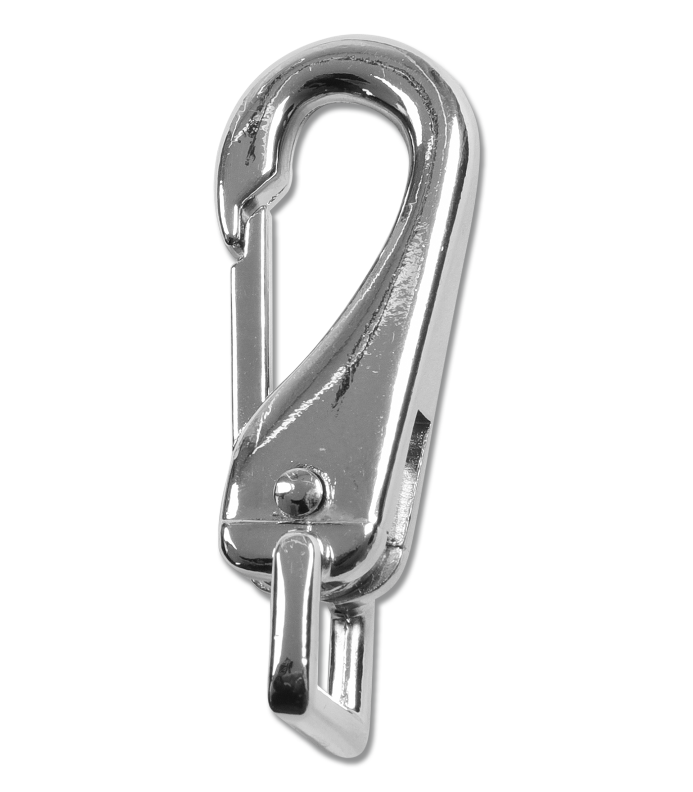 Carabiner for reins and auxiliary reins