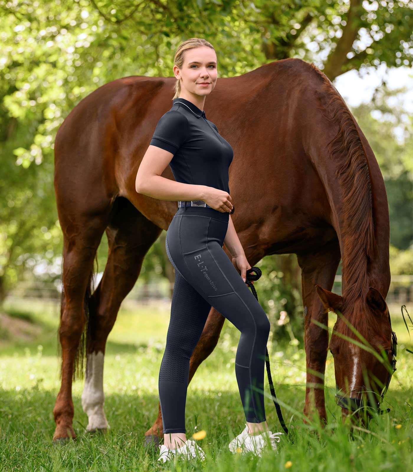 Ella Glam Riding Leggings