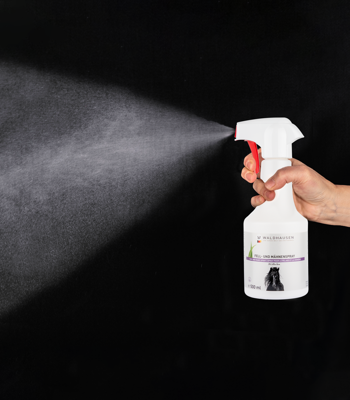 Fell - und Mähnenspray mit Aloe Vera, 500 ml