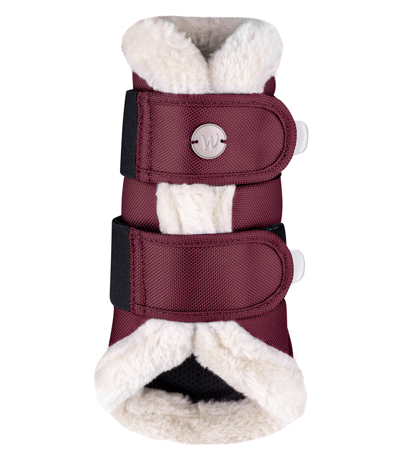 Stinchiera da dressage Comfort Light rosso velluto