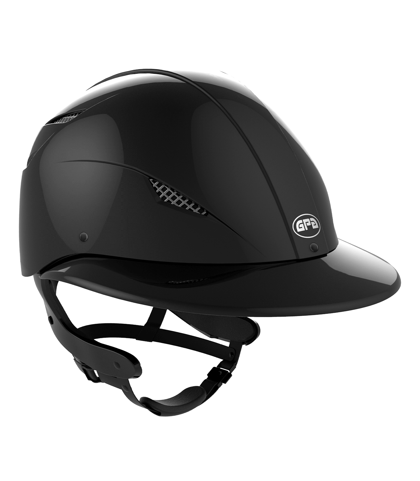 Casco da equitazione GPA EASY First Lady TLS nero lucido