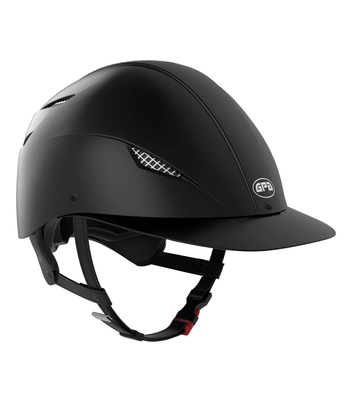 GPA EASY EVO HYBRID Riding Helmet black mat