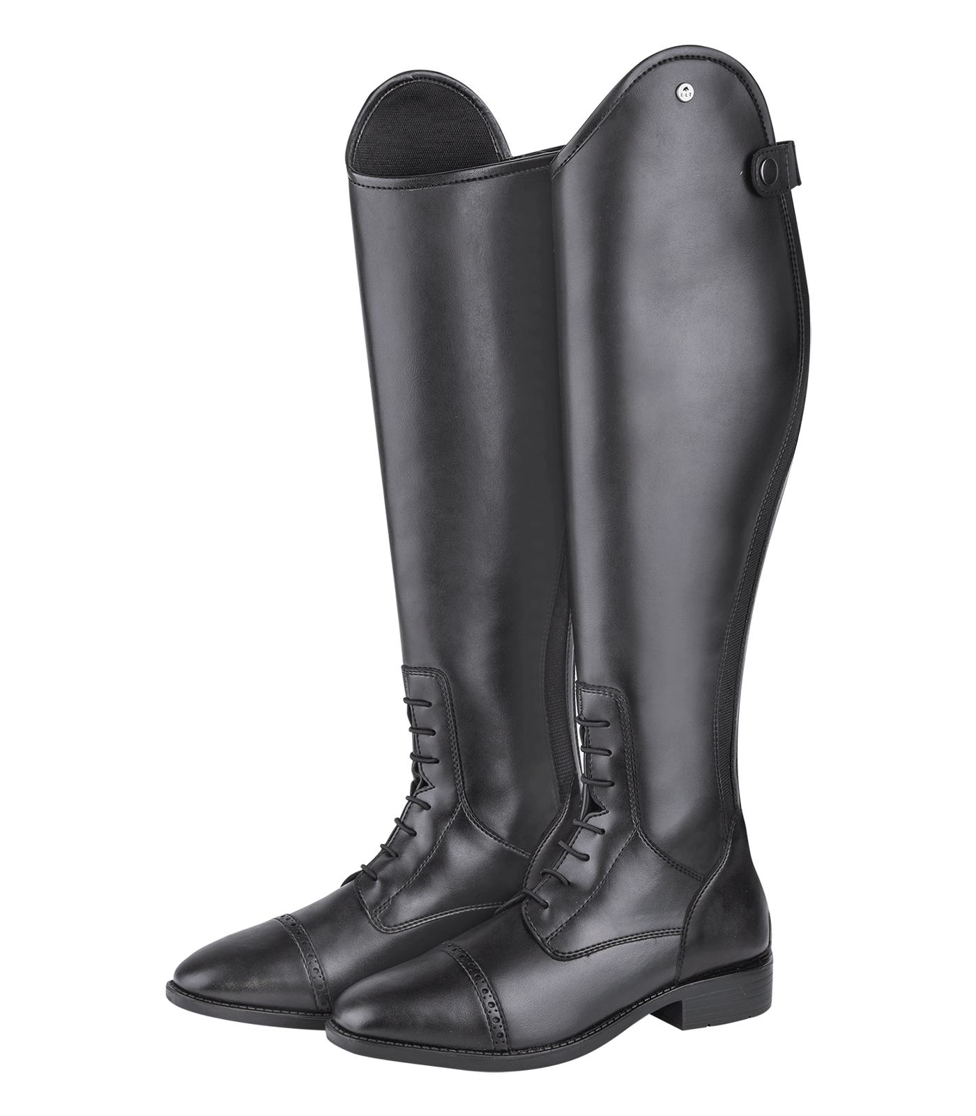 Reitstiefel Portland schwarz weit