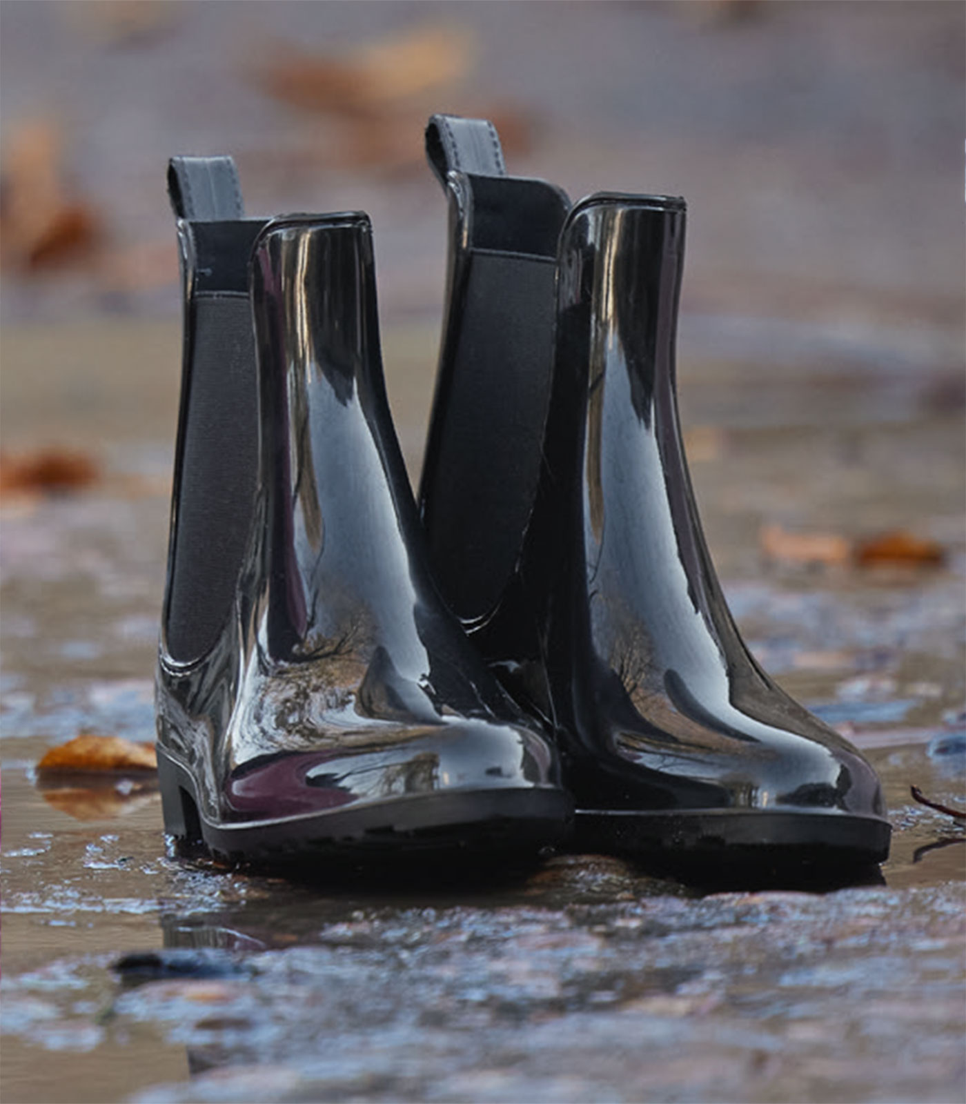 Shiny Jodhpur Boots