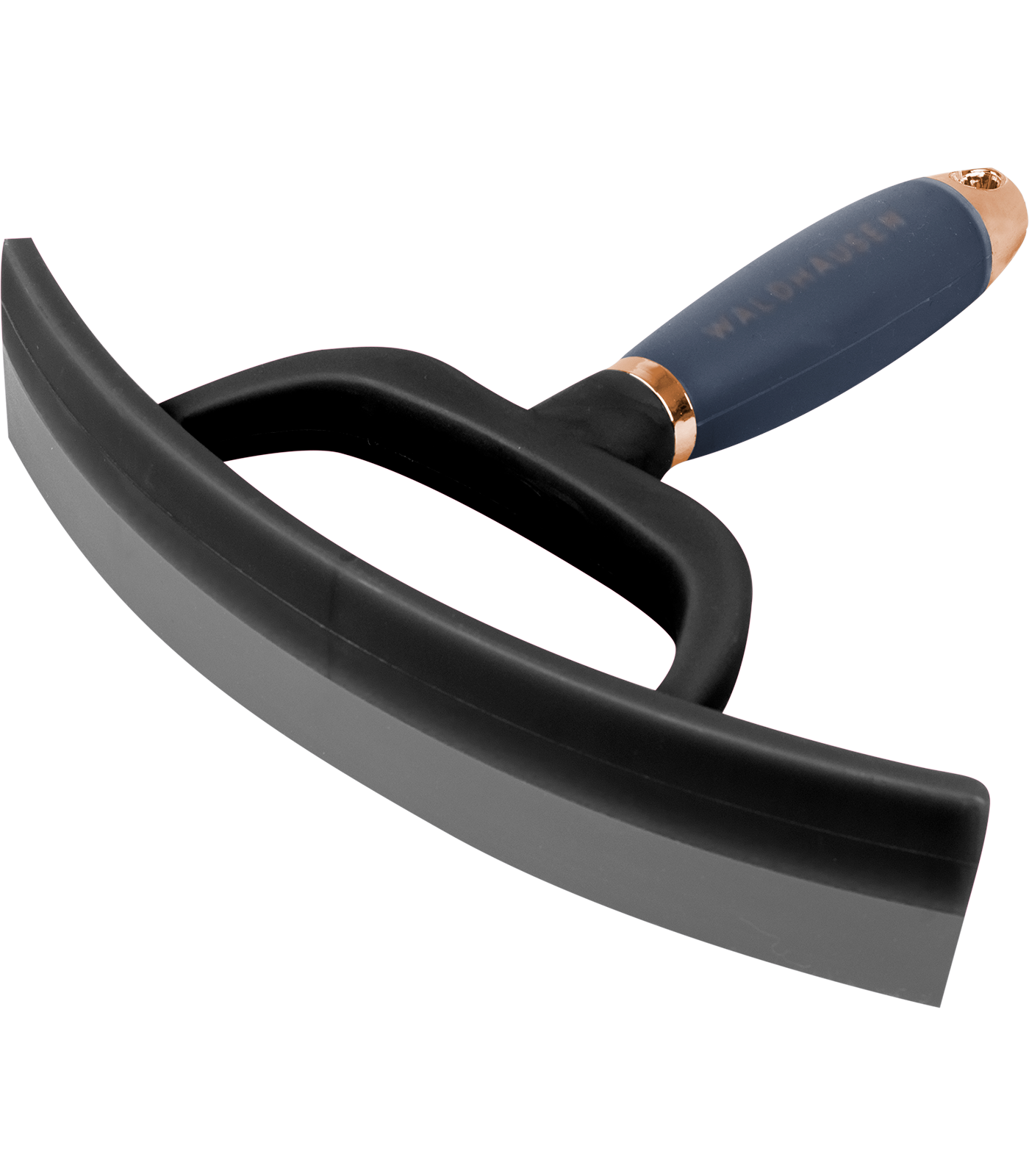 Limpiasudor recto con empuñadura de gel negro/oro rosa