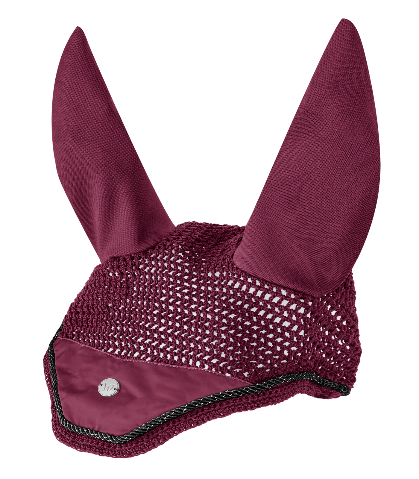 Nairobi Fly Veil With Ears burgundyred