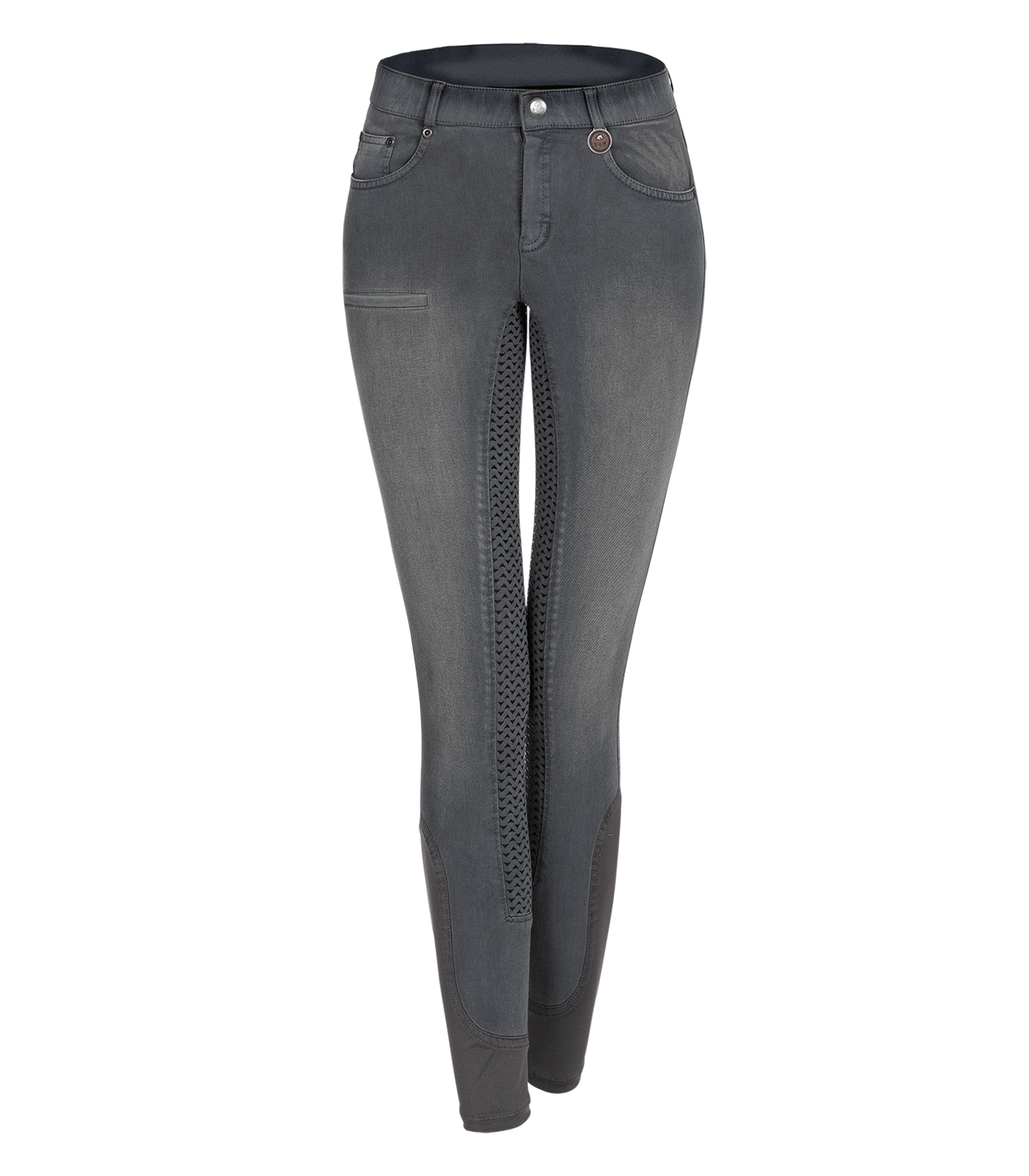 Jeans-Reithose Doro hellgrau