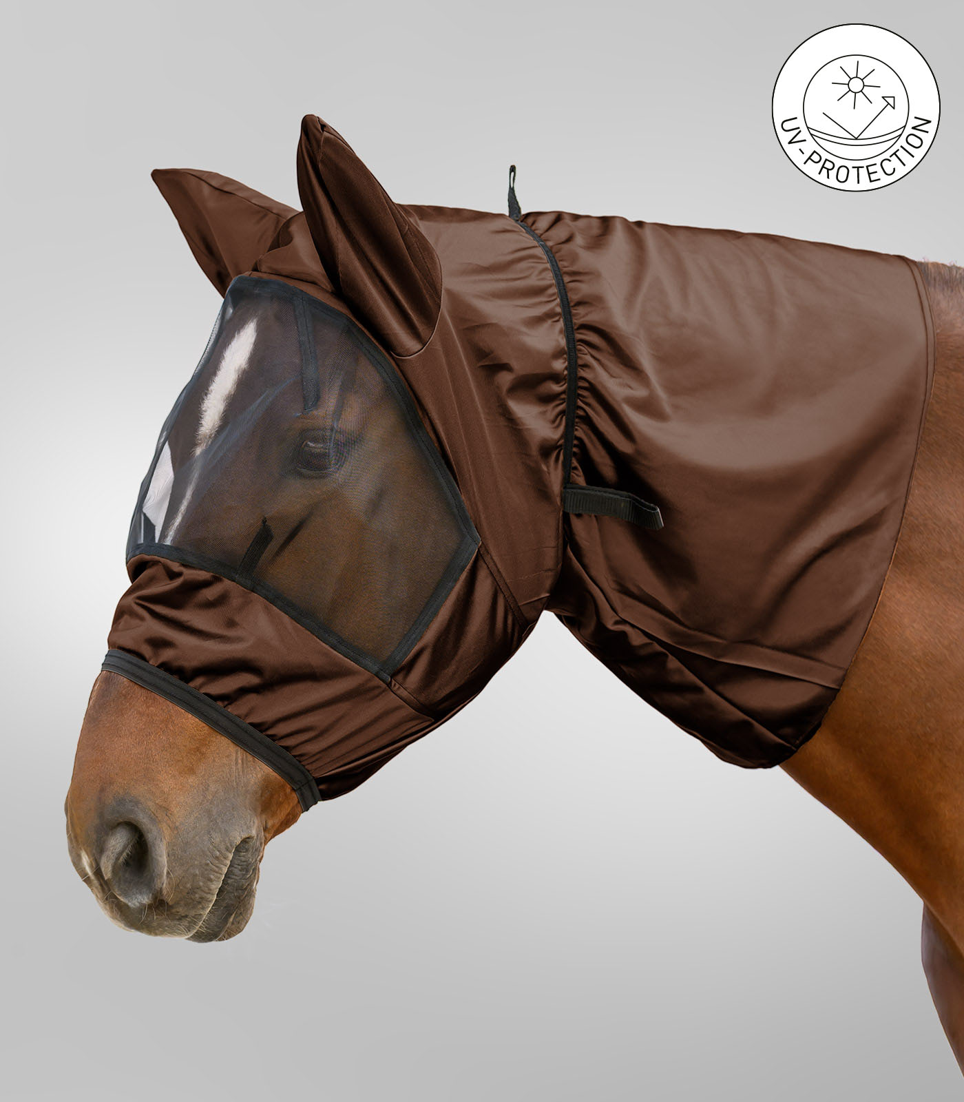 Ekzemer Fliegenmaske mocca