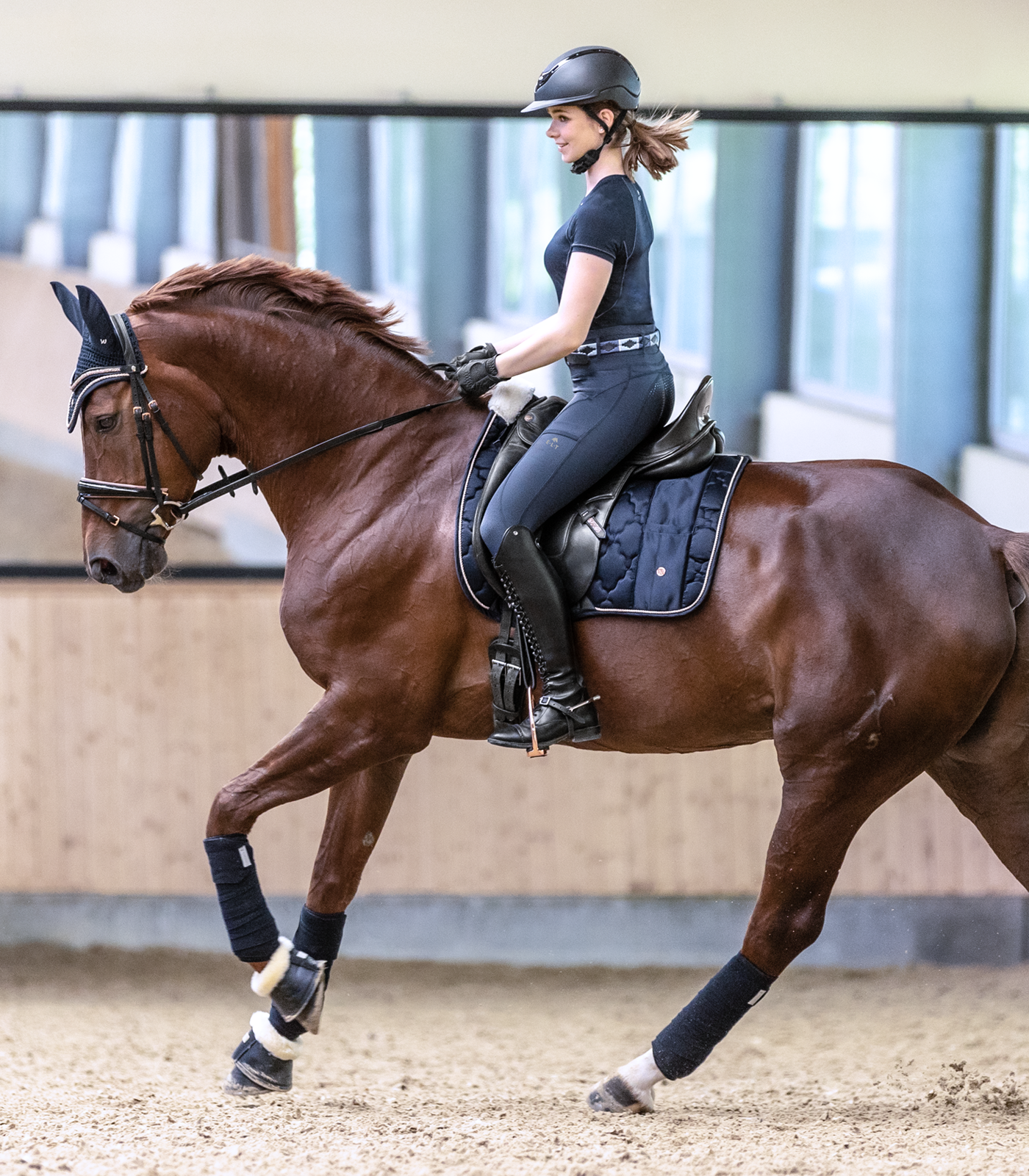 Modern Rosé Saddle Pad