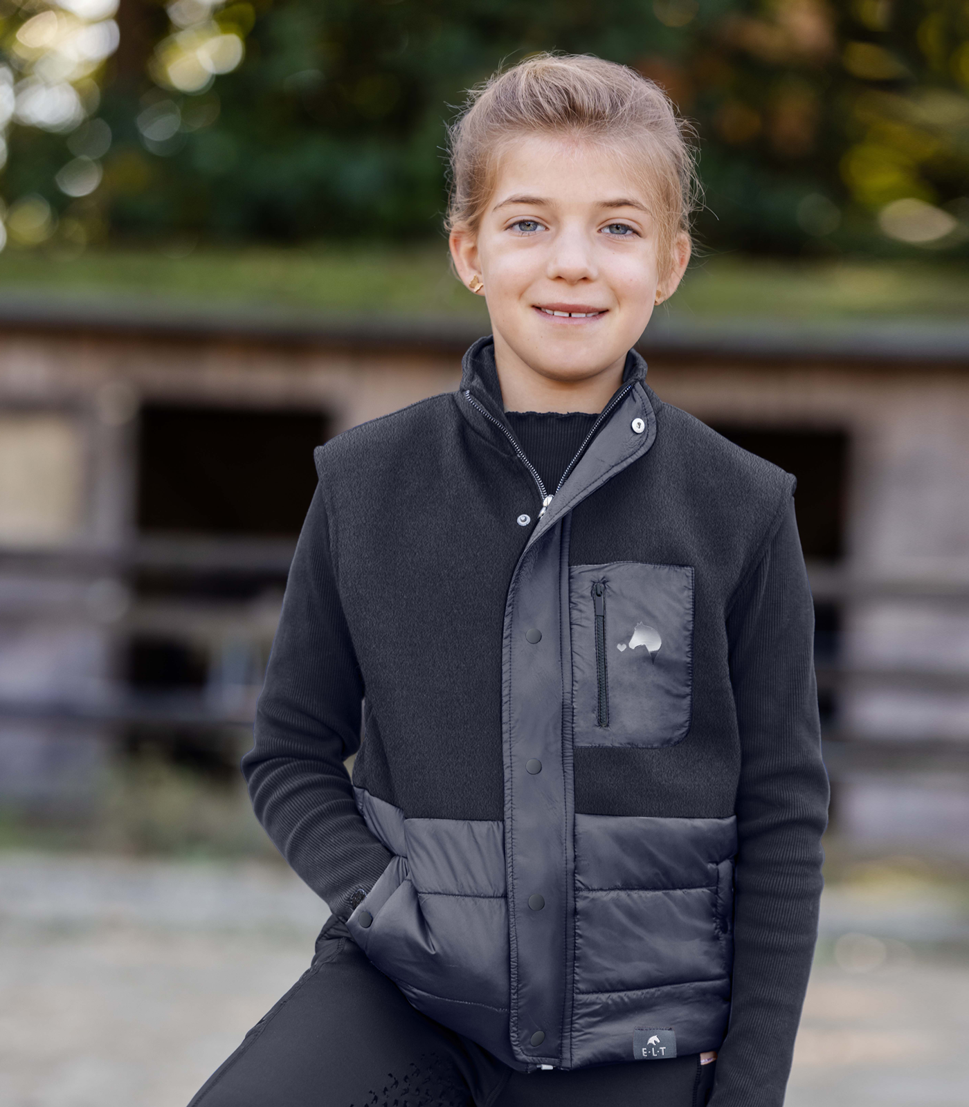 Chaleco acolchado Lucky Milu, niño