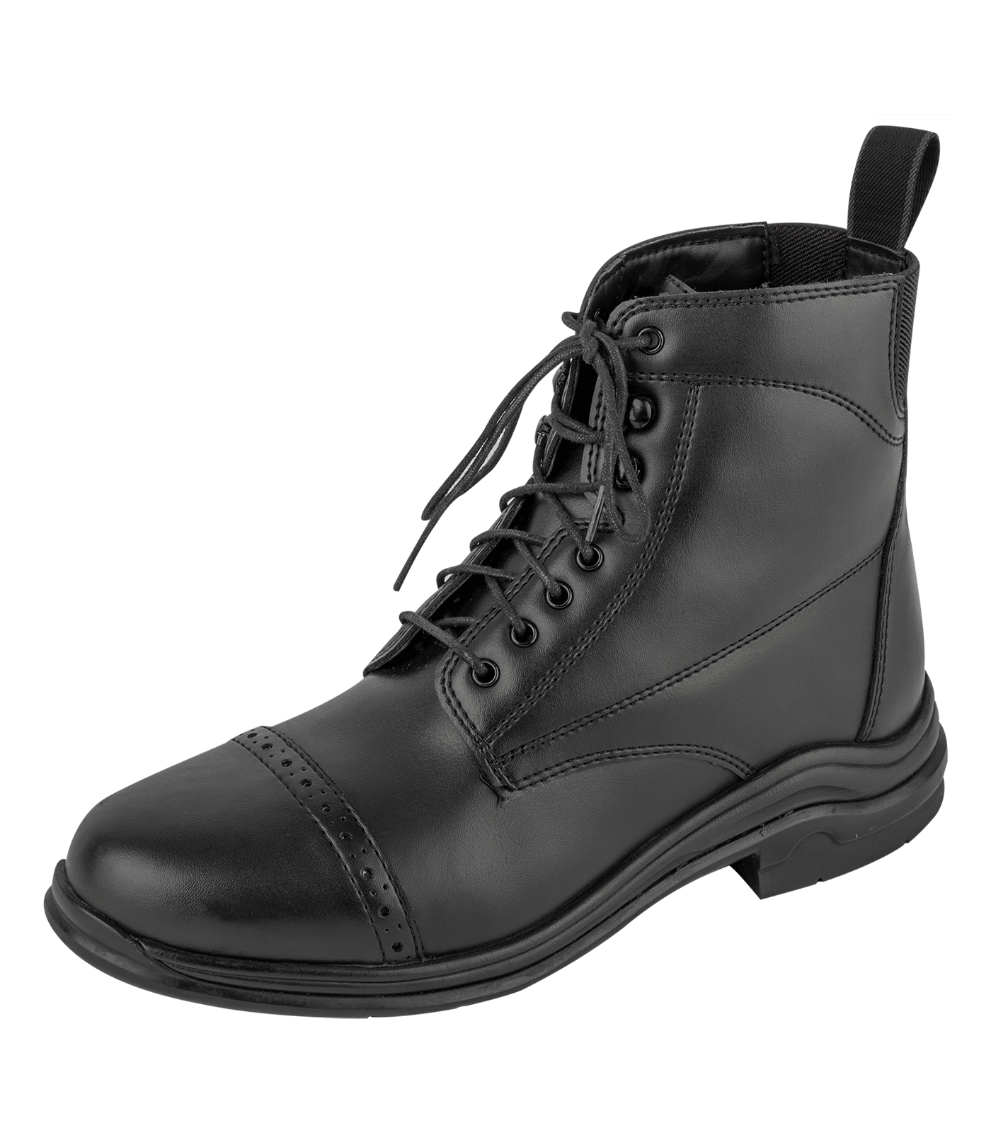 Stivaletti Clever Comfort con allacciatura nero