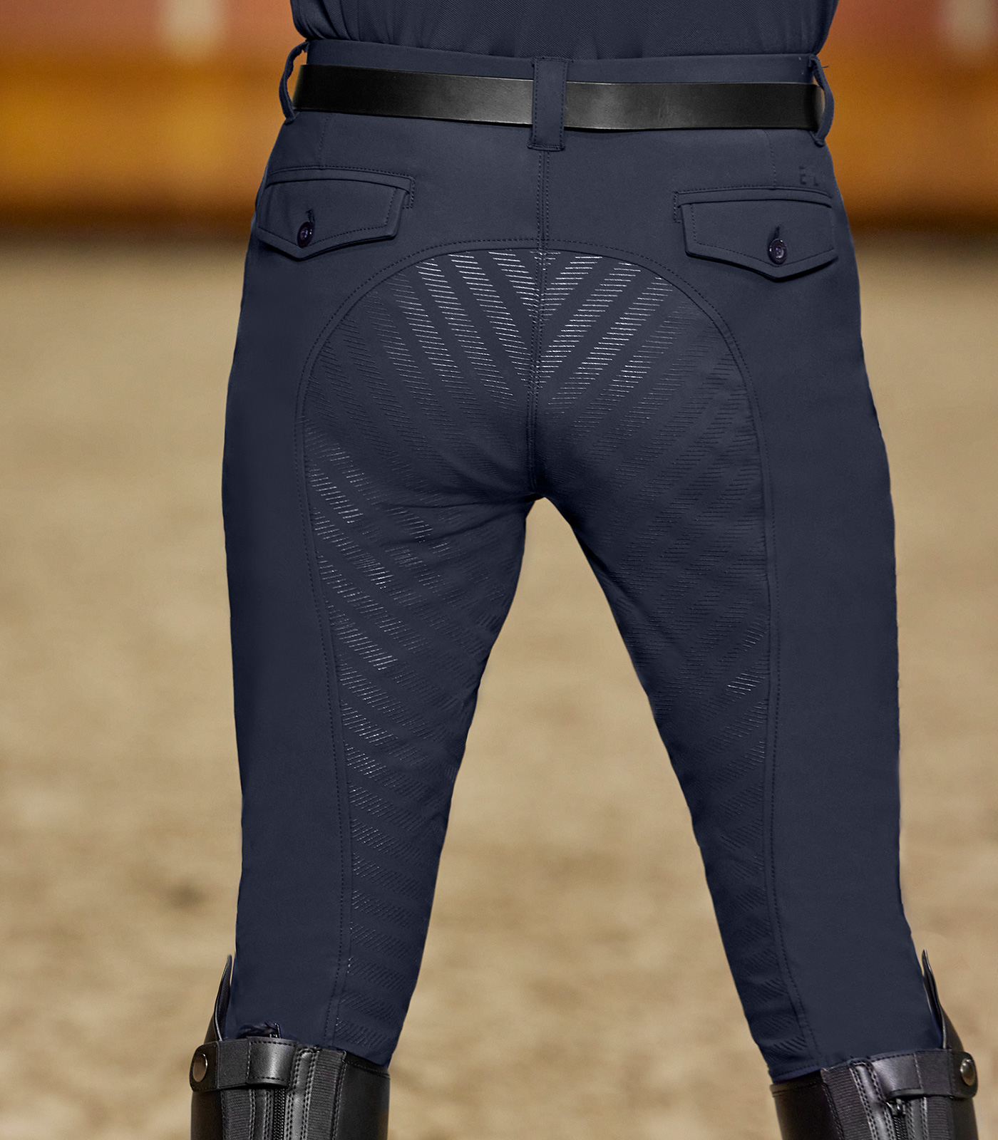 Pantaloni da equitazione Marc con inserto in silicone, uomo