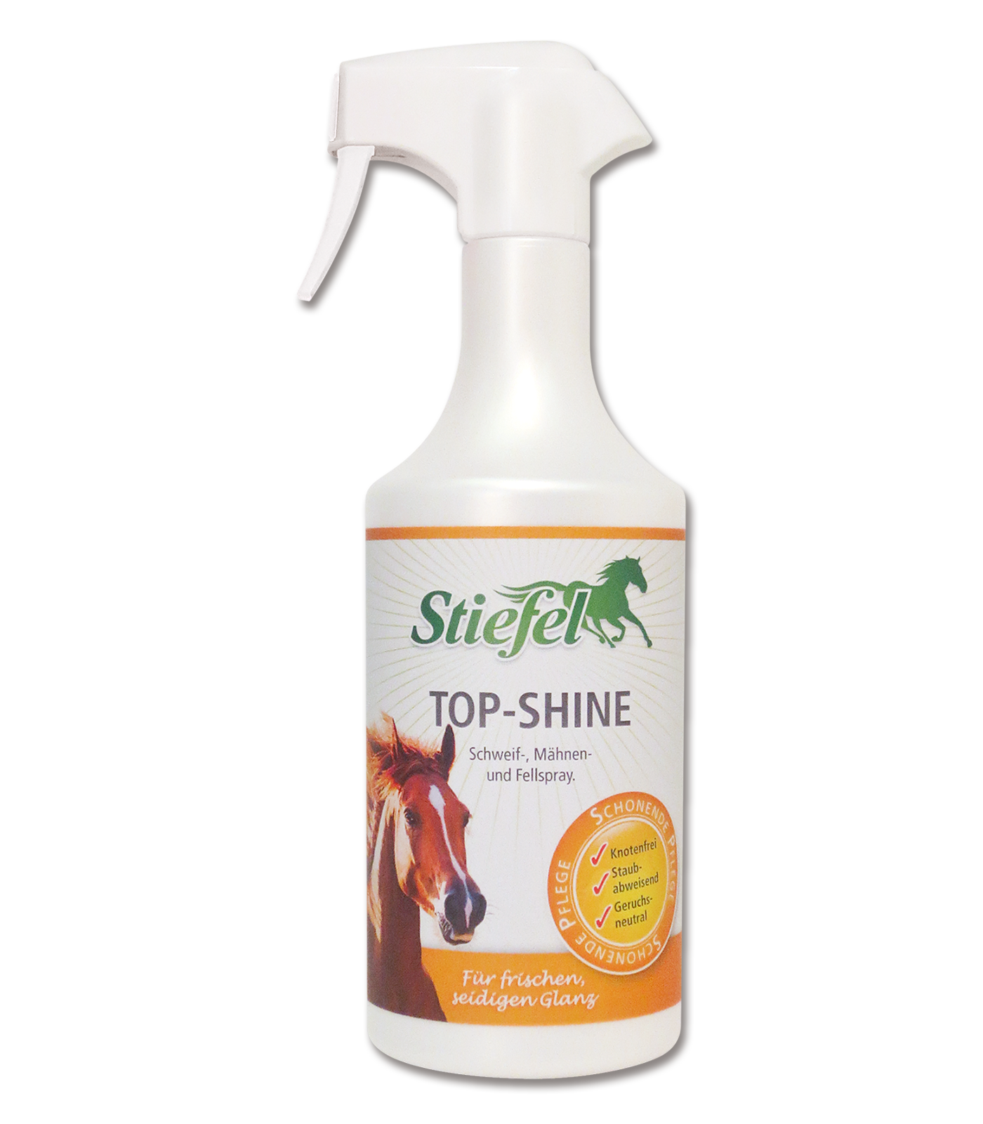 Stiefel Fell - und Mähnenspray TOP-SHINE , 750 ml