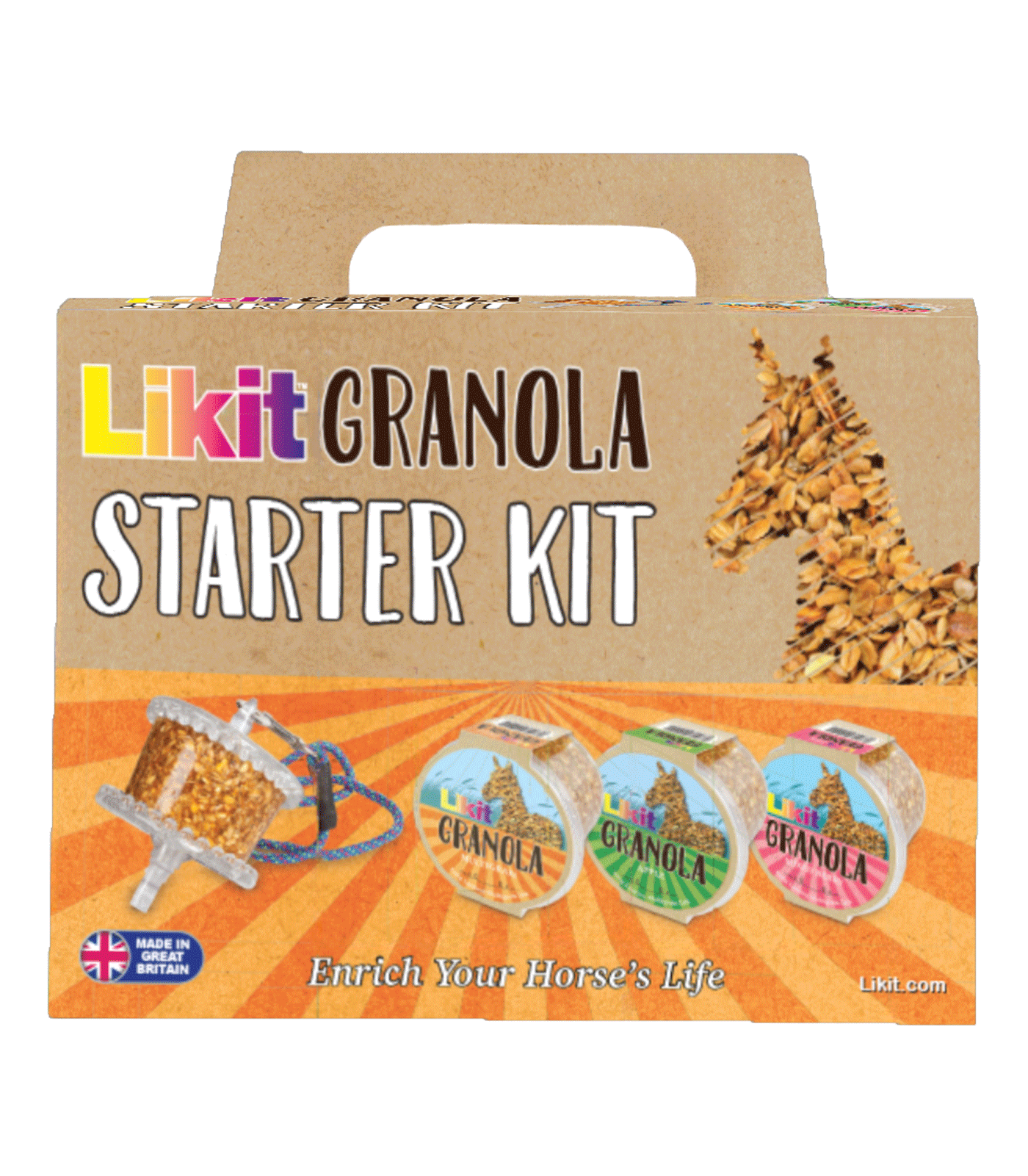 Startovací sada müsli lizů Likit