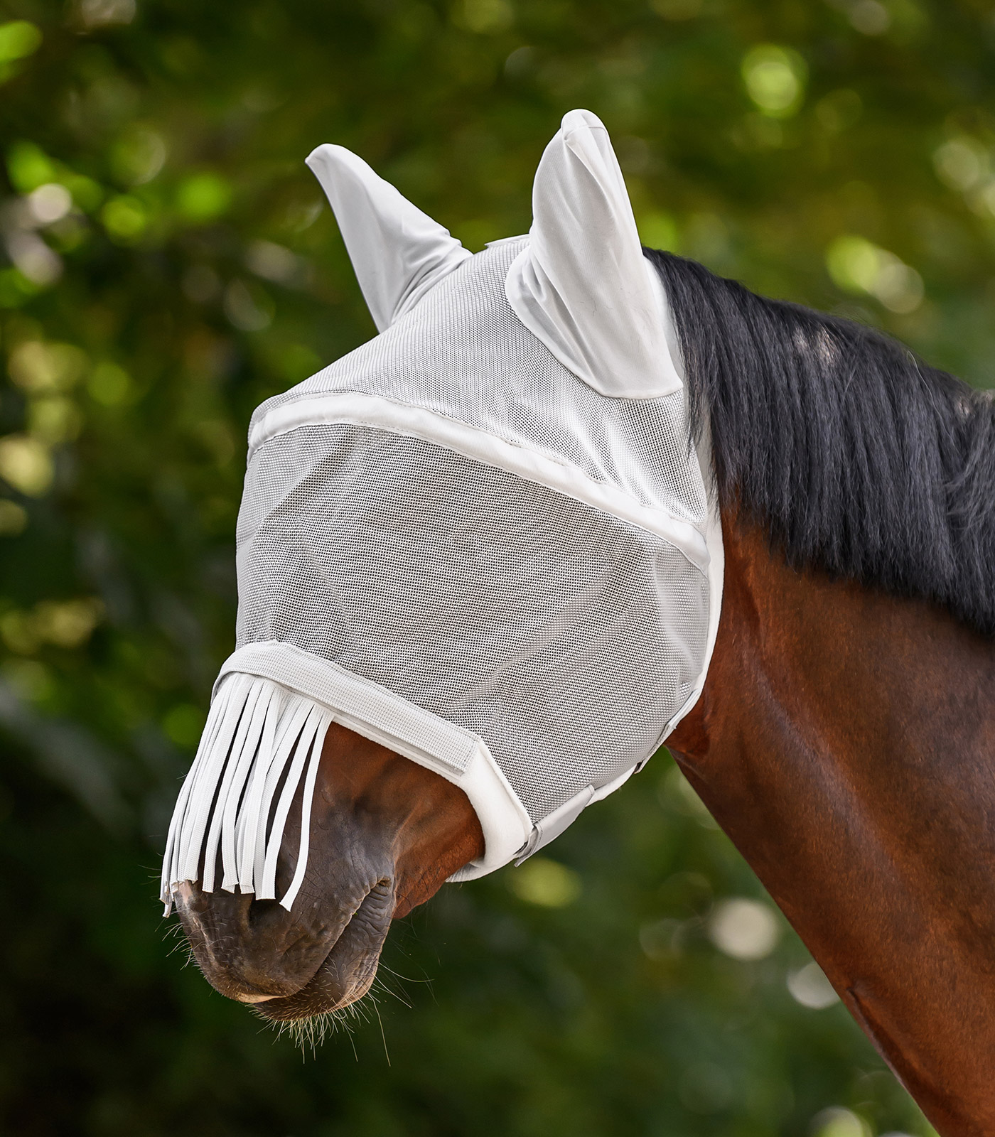 Maschera antimosche PREMIUM Space, con protezione per orecchie e naso