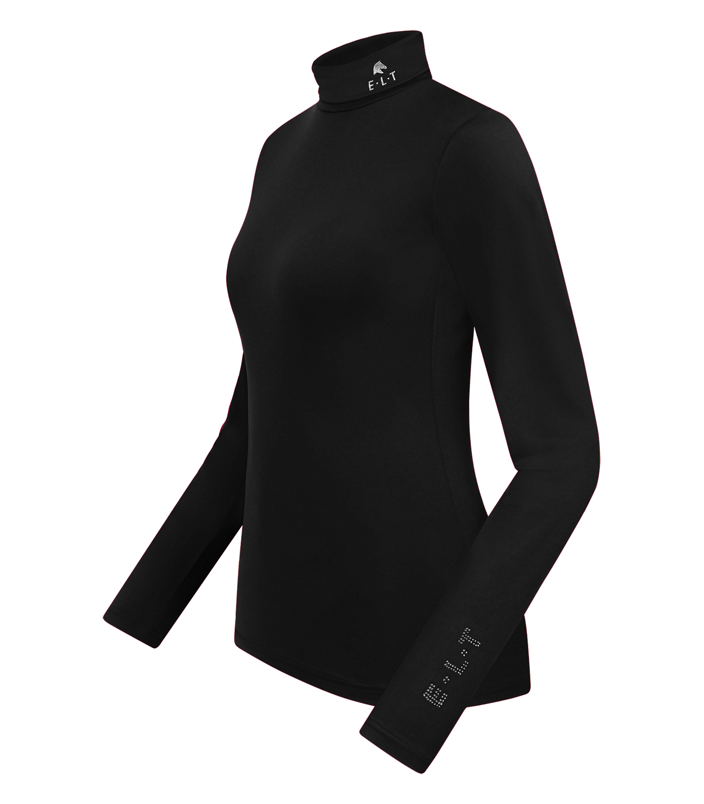 Rollkragenshirt Madison schwarz