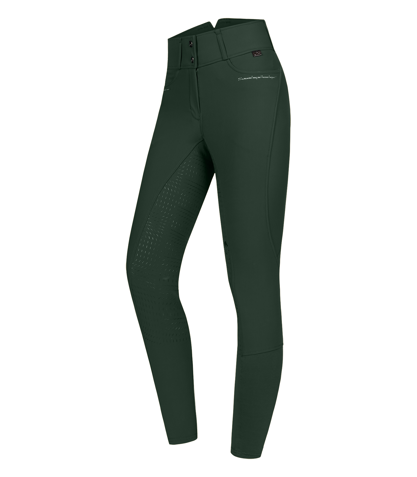 Mathilda Glam High Waist Breeches smaragd