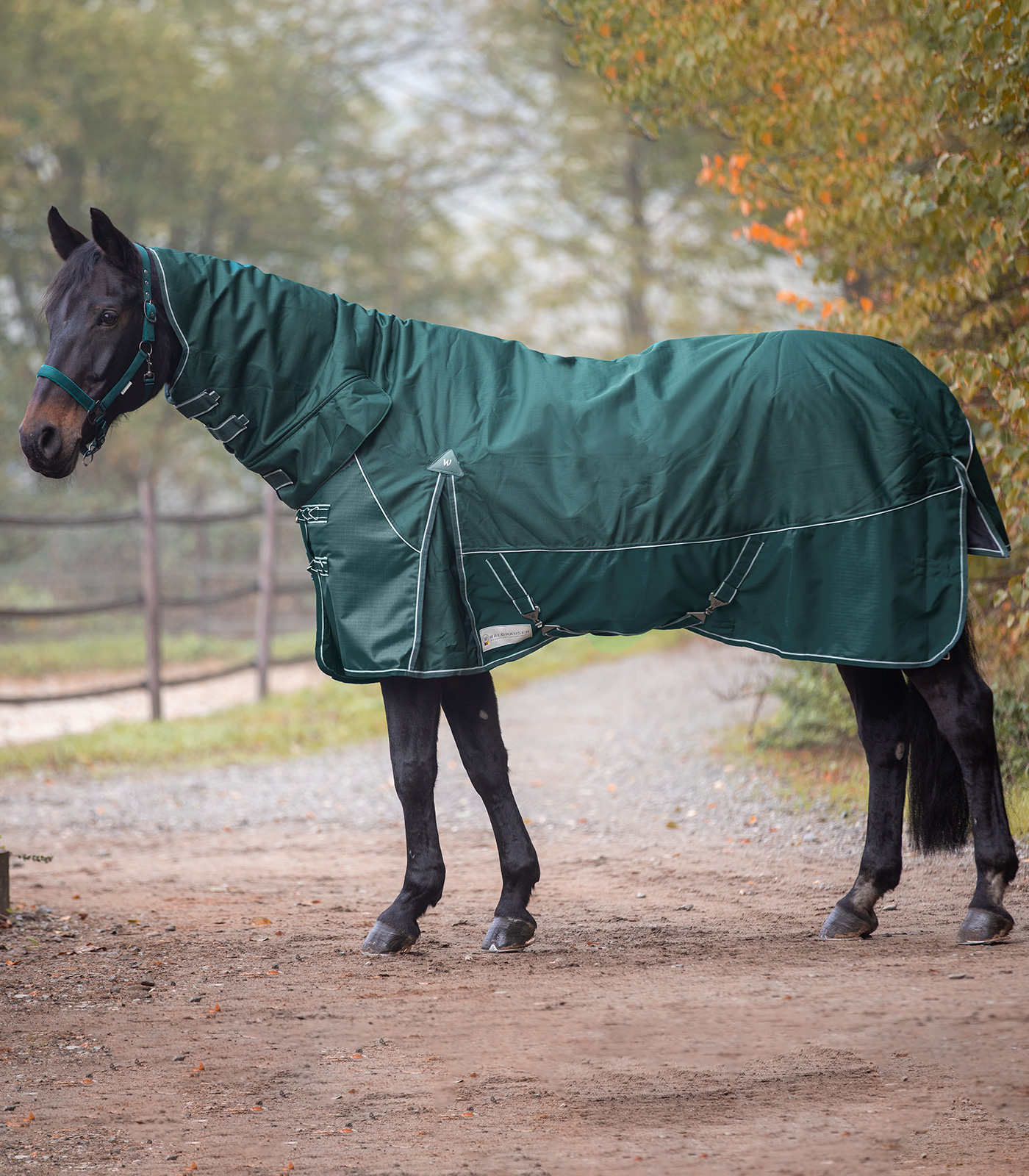 COMFORT Outdoordecke, 200 g Full Neck tannengrün