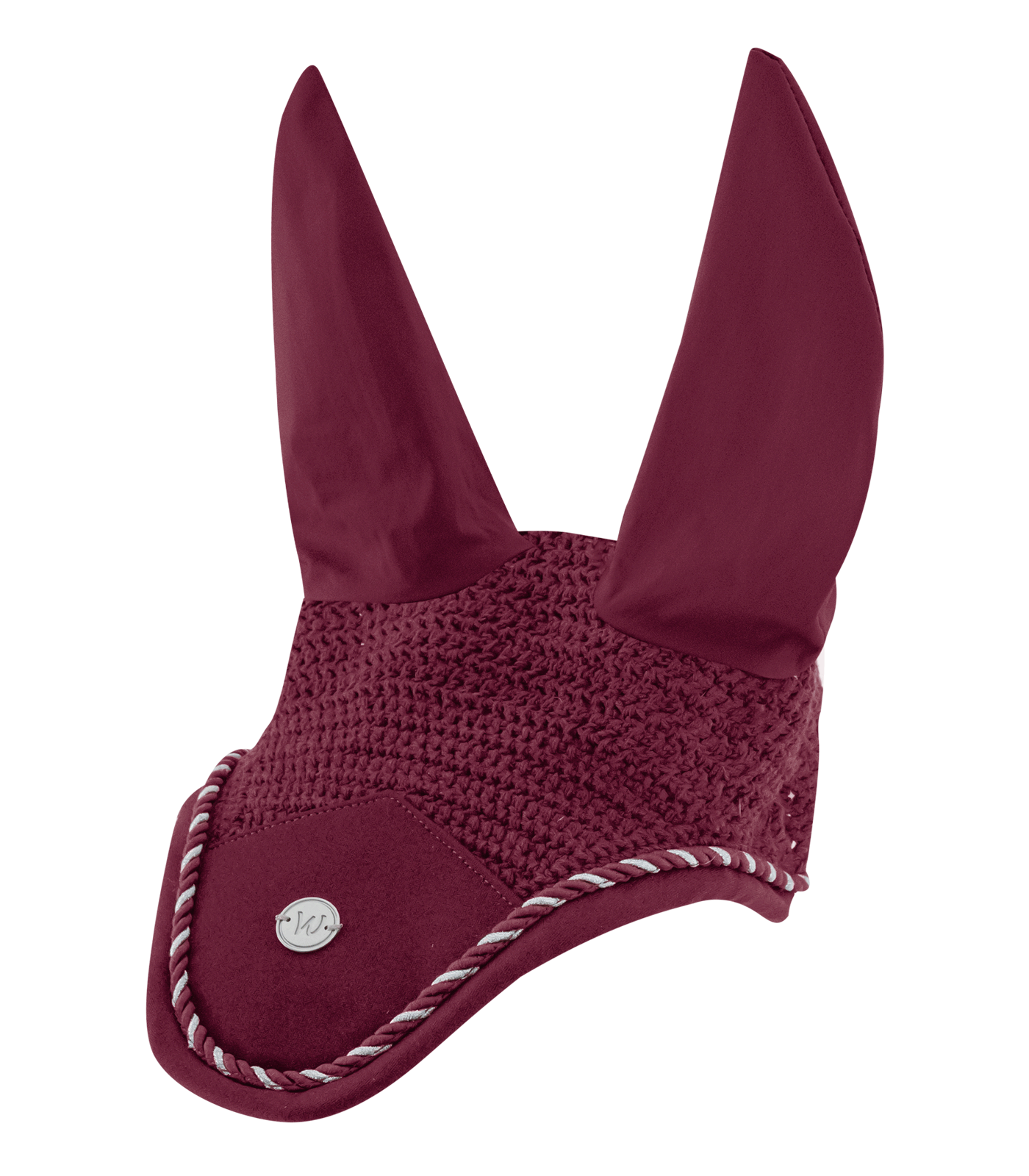 Cuffietta Riga rosso velluto
