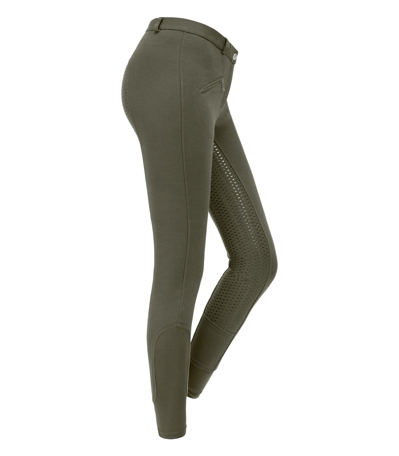 Reithose Fun Sport Silikon, Damen khaki