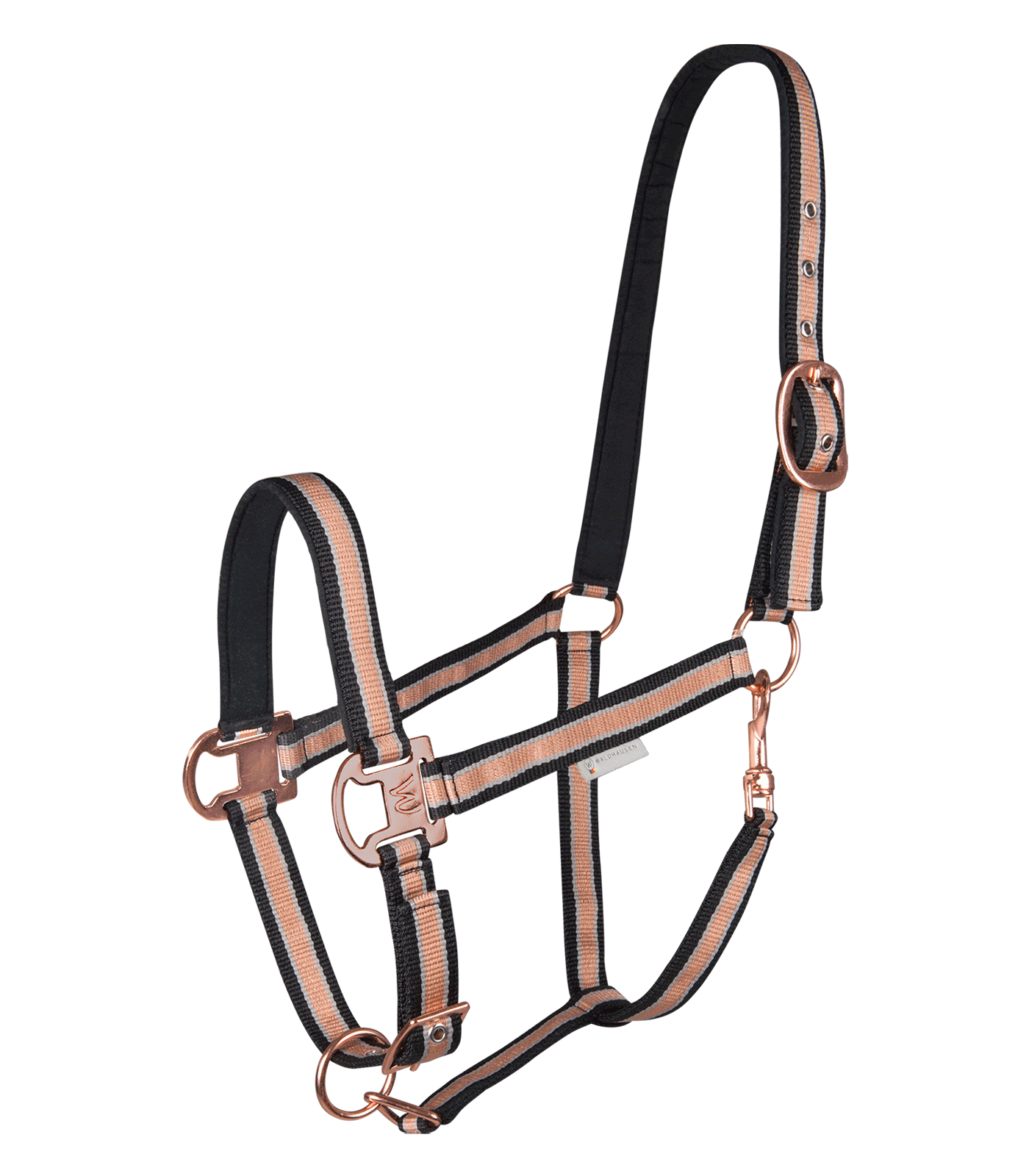 Shine Halter black/rosegold