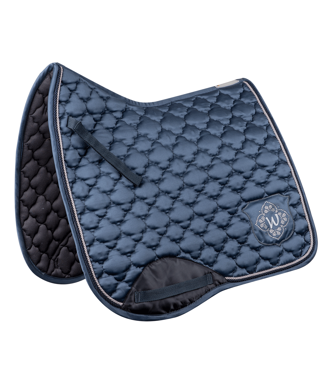 Paris Two Saddle Pad night blue/silver/darkblue