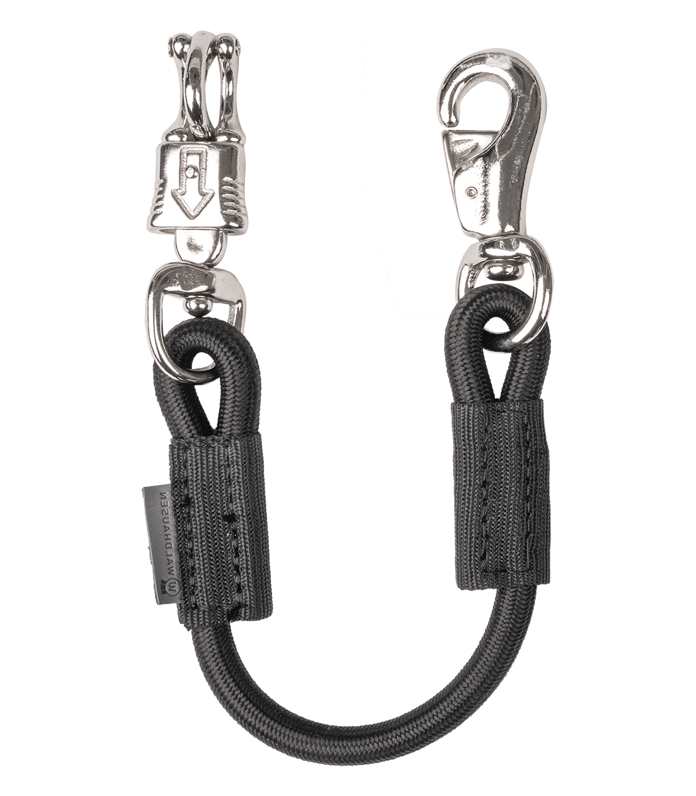 Cuerda elástica para box y cuadra, 55 cm negro