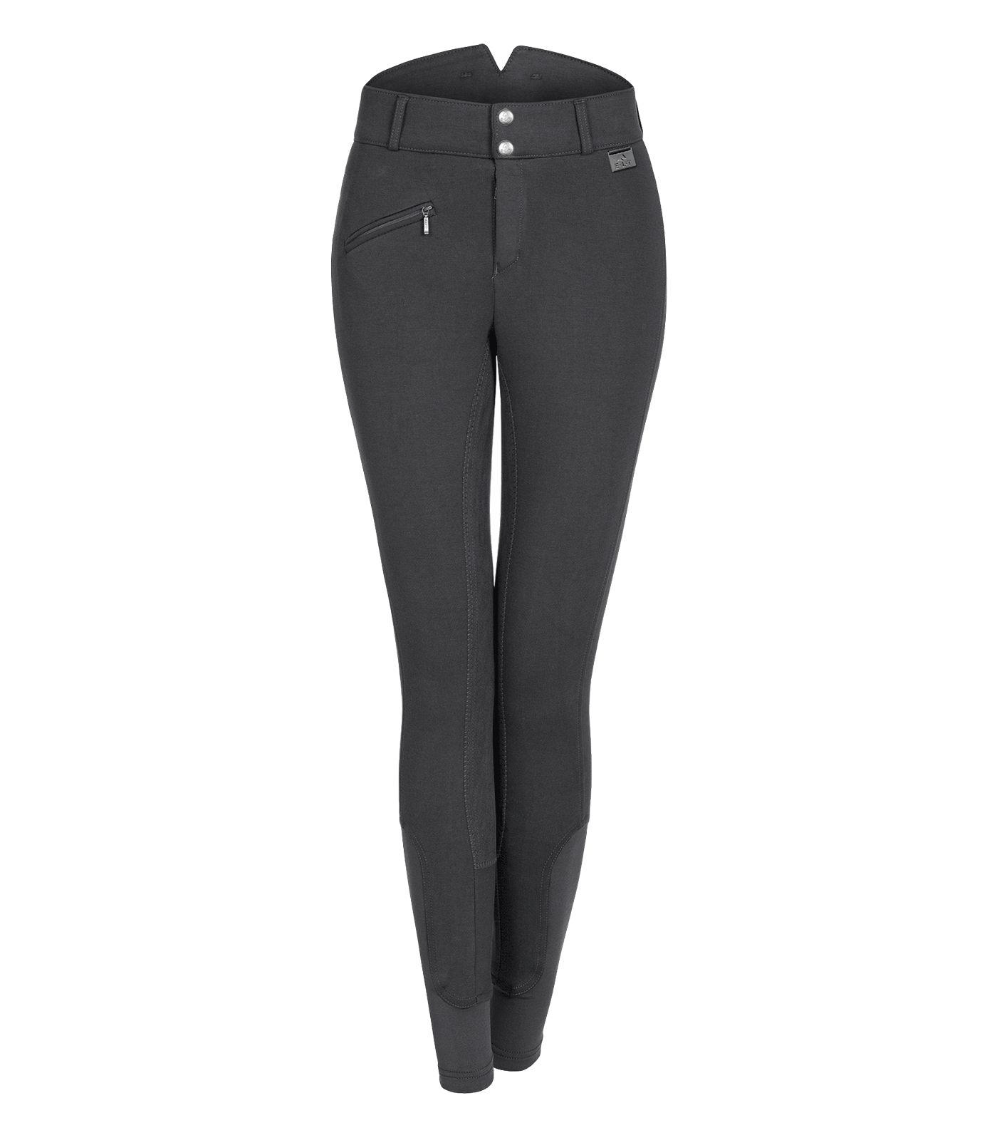 Reithose Fun Sport High Waist asphalt