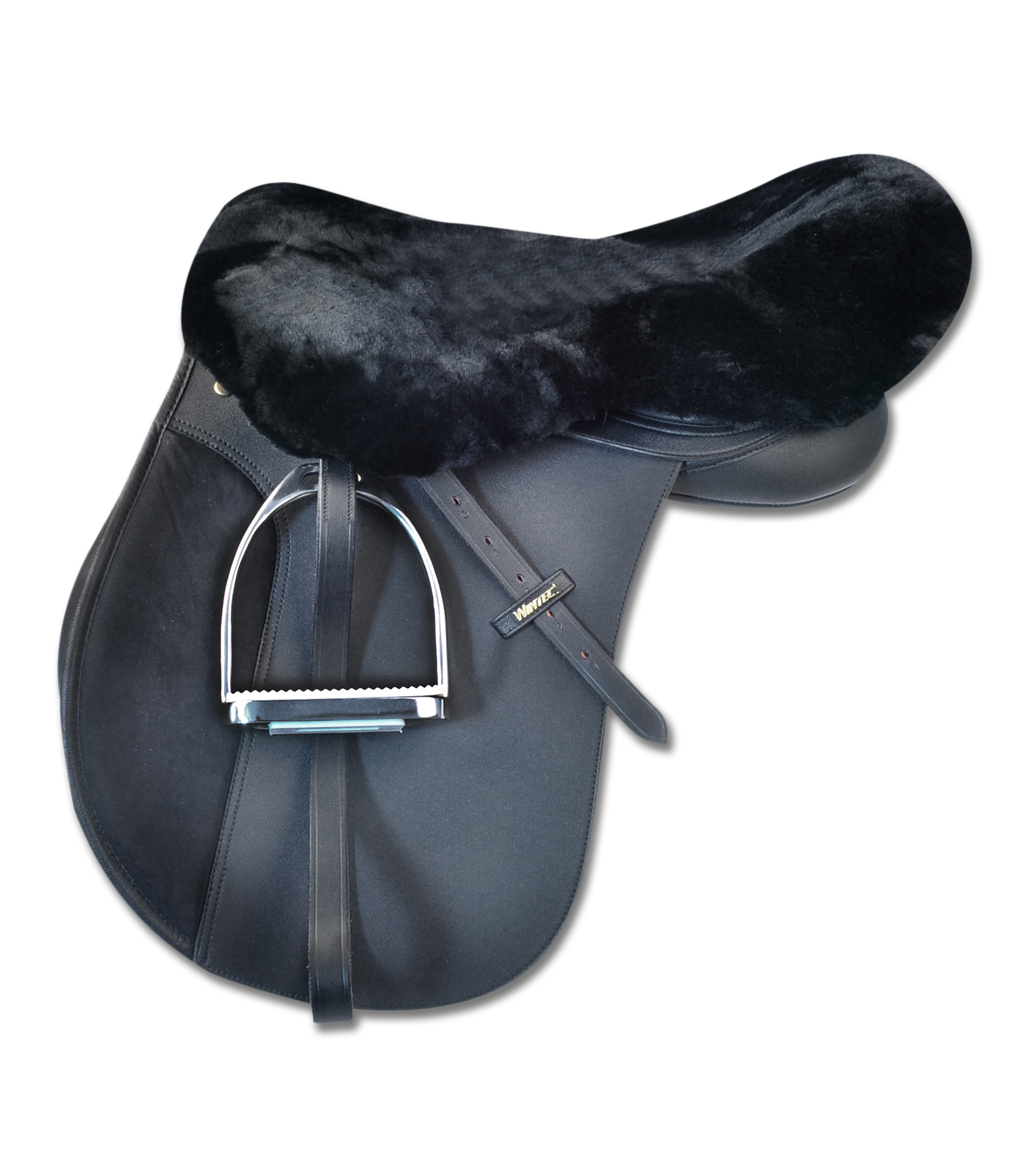 Real Lambskin Seat Cover for saddle