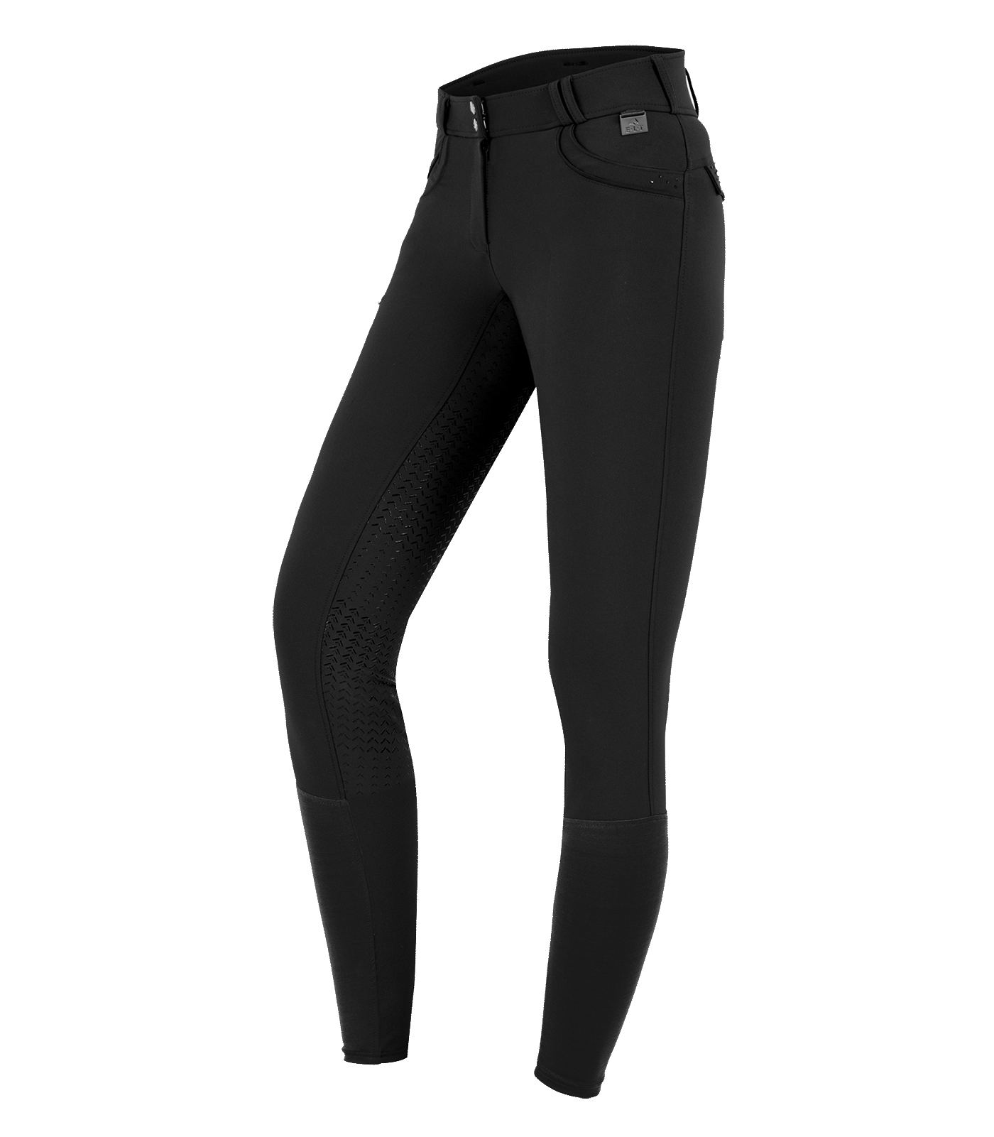 Reithose Kassandra High Waist schwarz