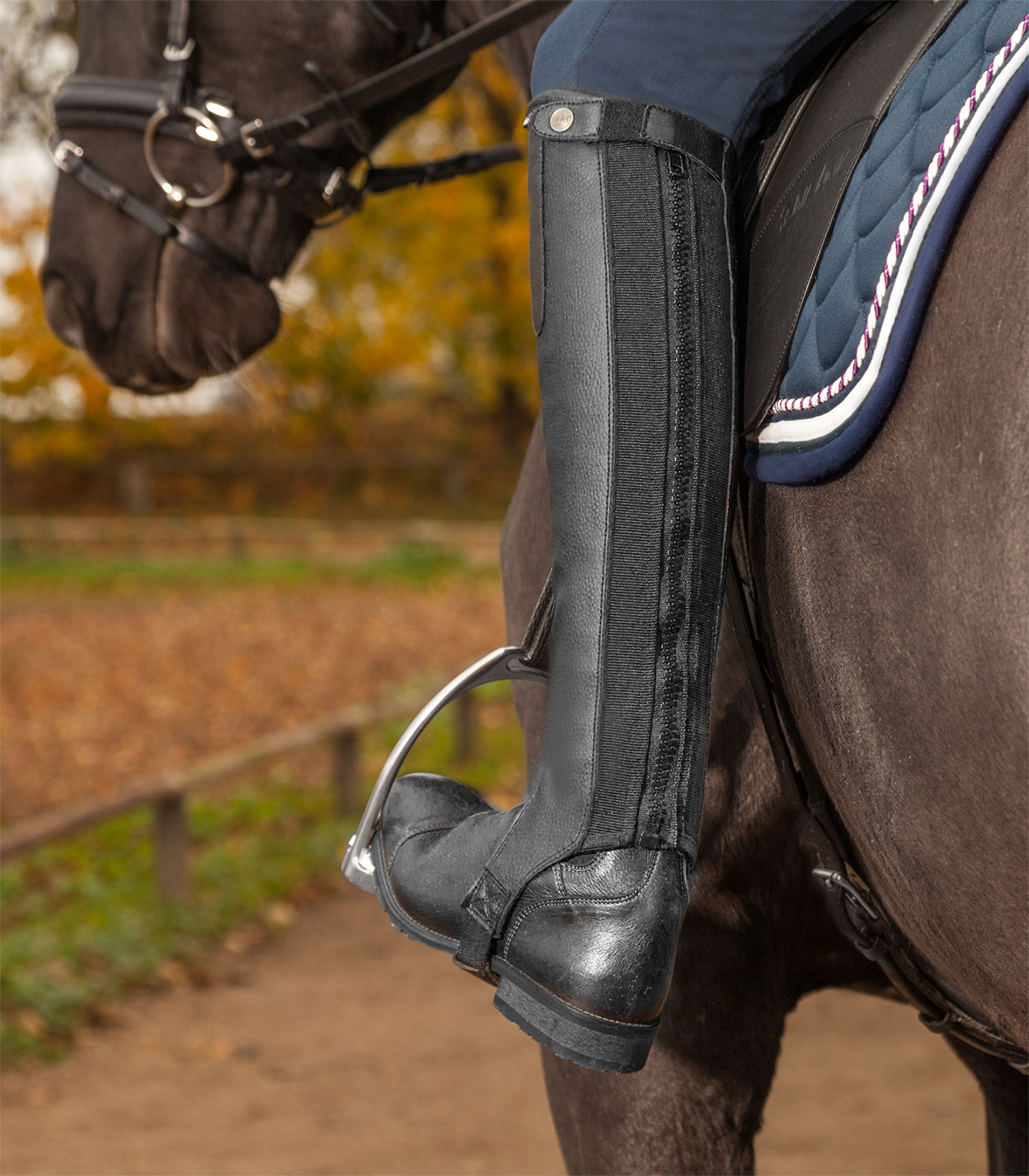 Waden Chaps, Chapsletten, Mn Chaps Für Knder U. Erwachsene, Schwarz