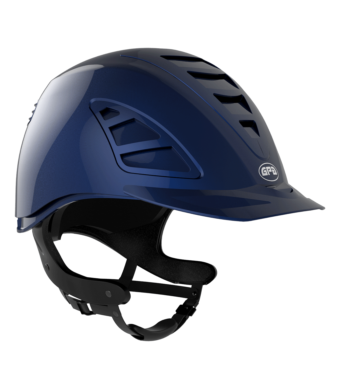GPA 4S SPEED AIR TLS Riding Helmet dark blue glossy