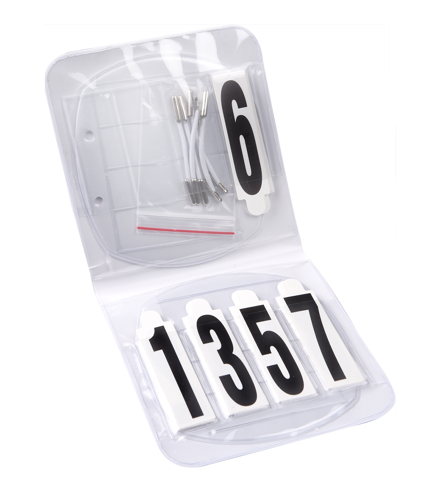 Numeri identificativi, ovali, con gommini
