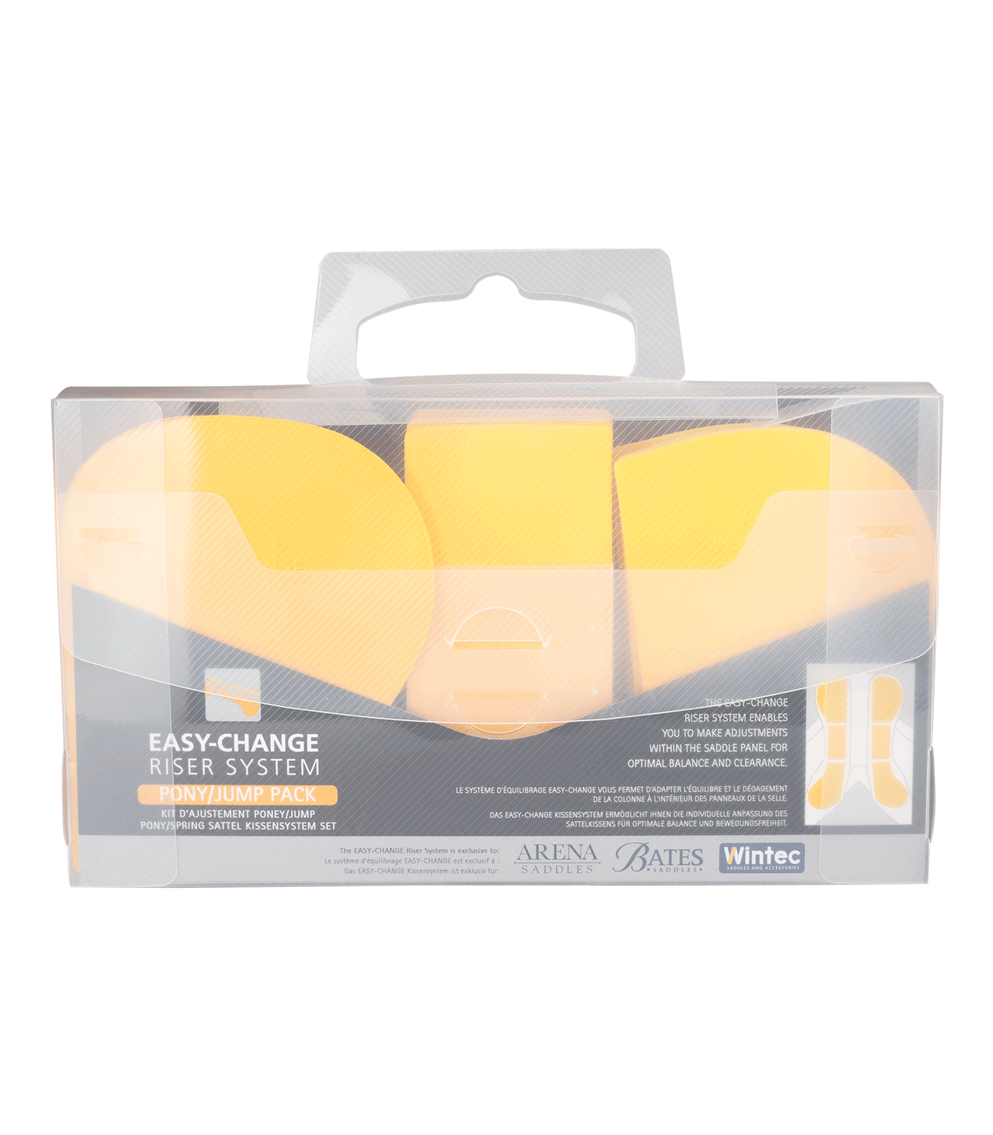 Sada EASY-CHANGE Riser pro pony sedla