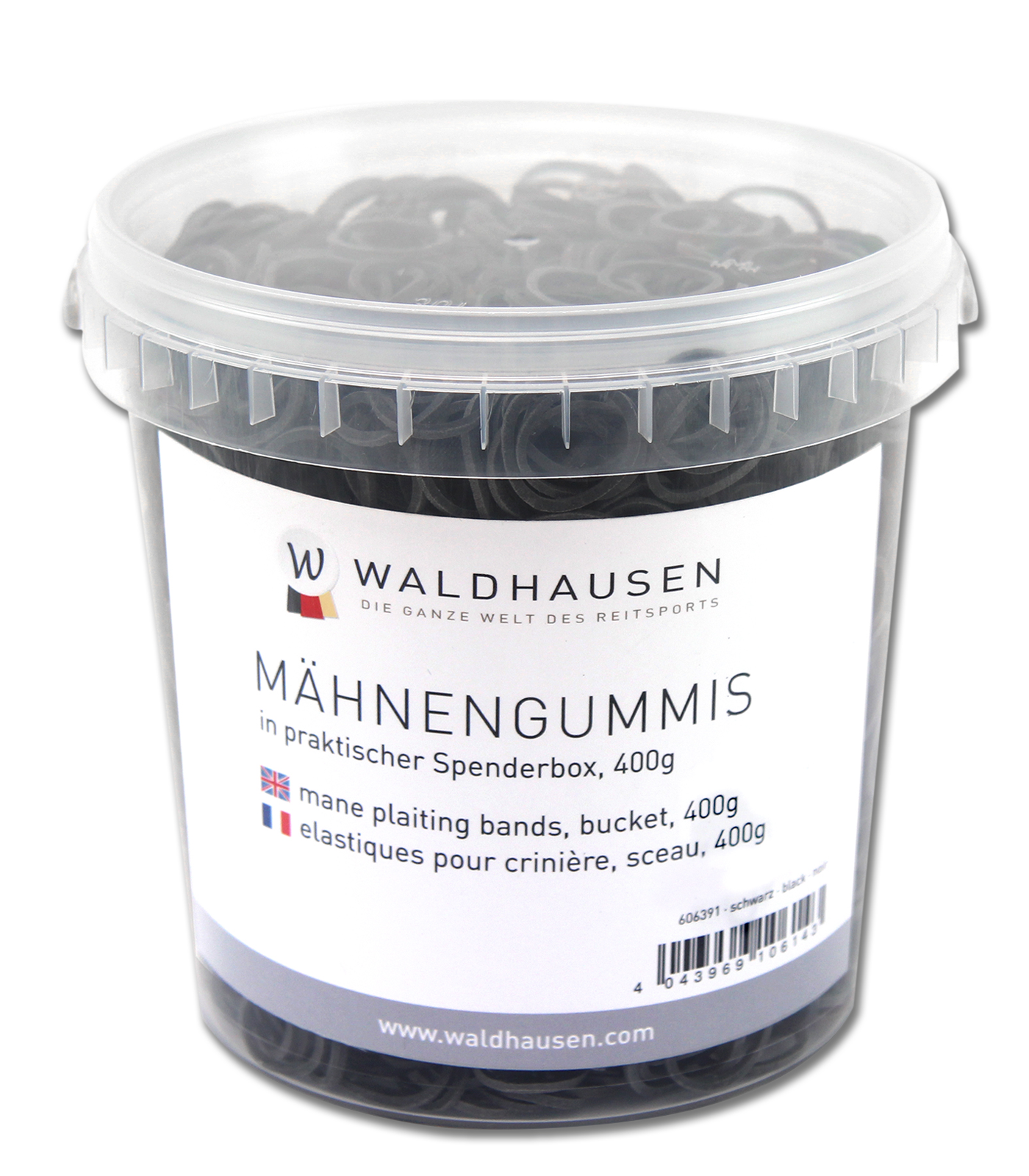 Gumičky na hřívu Waldhausen v kbelíku, 400 g
