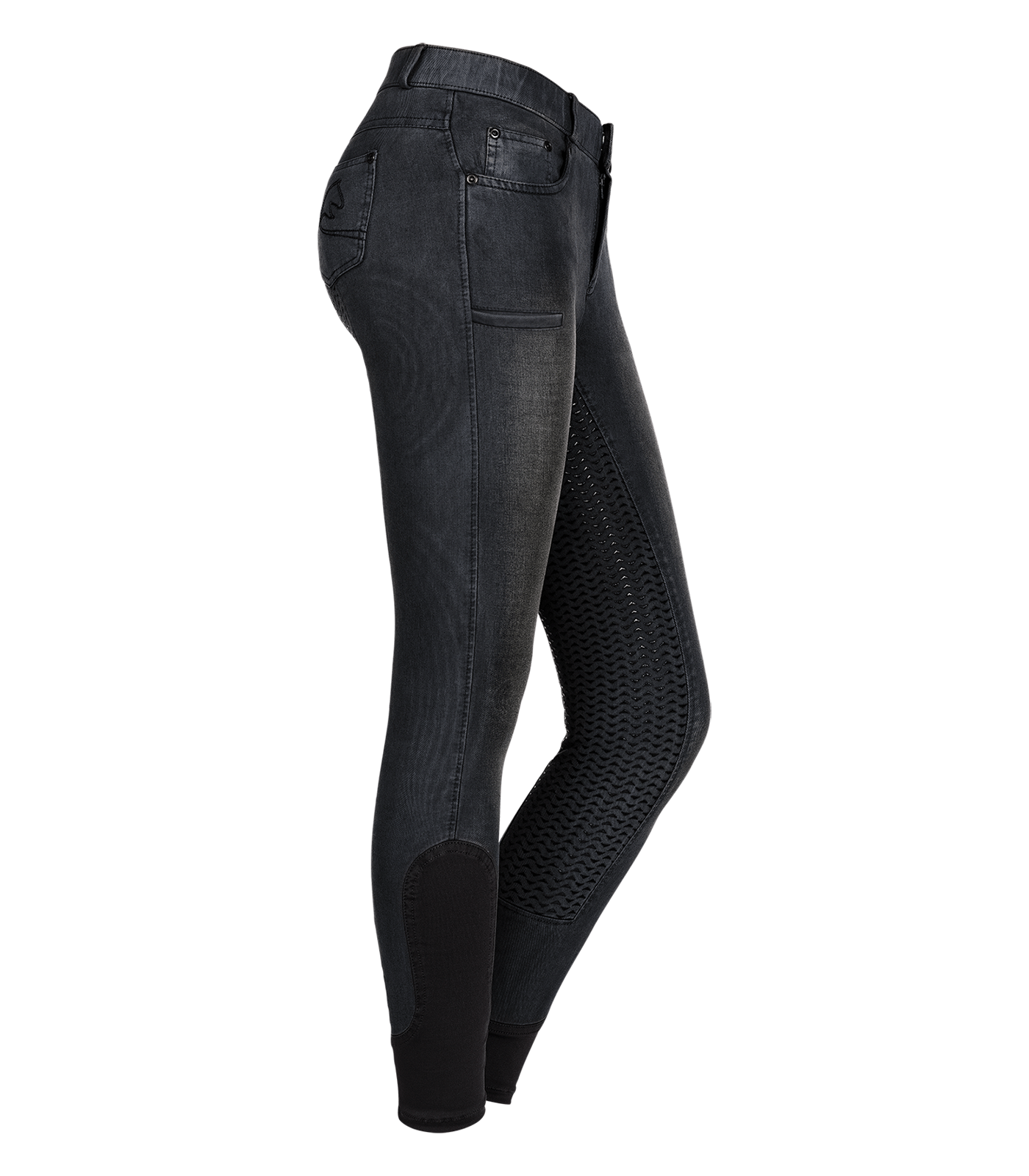 Jeans-Reithose Doro schwarz