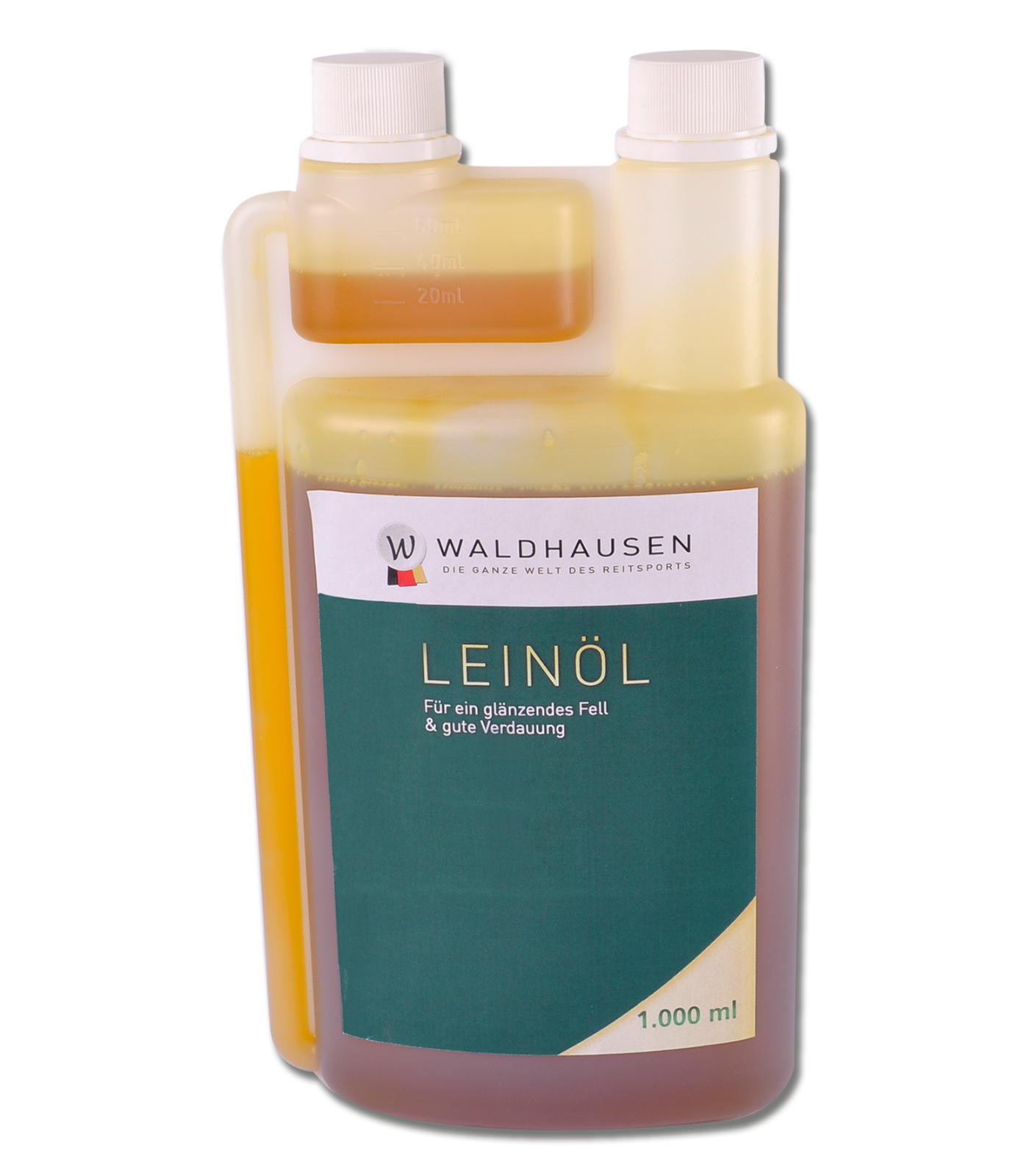 Lein-Öl - Für ein glänzendes Fell und gute Verdauung, 1 l