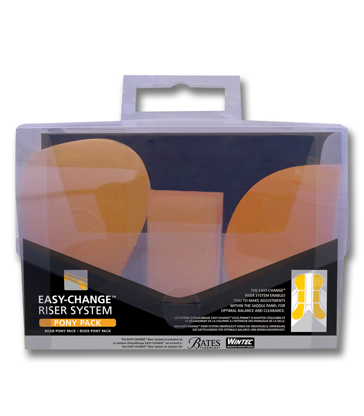 EASY-CHANGE- Set Coussins pour poneys