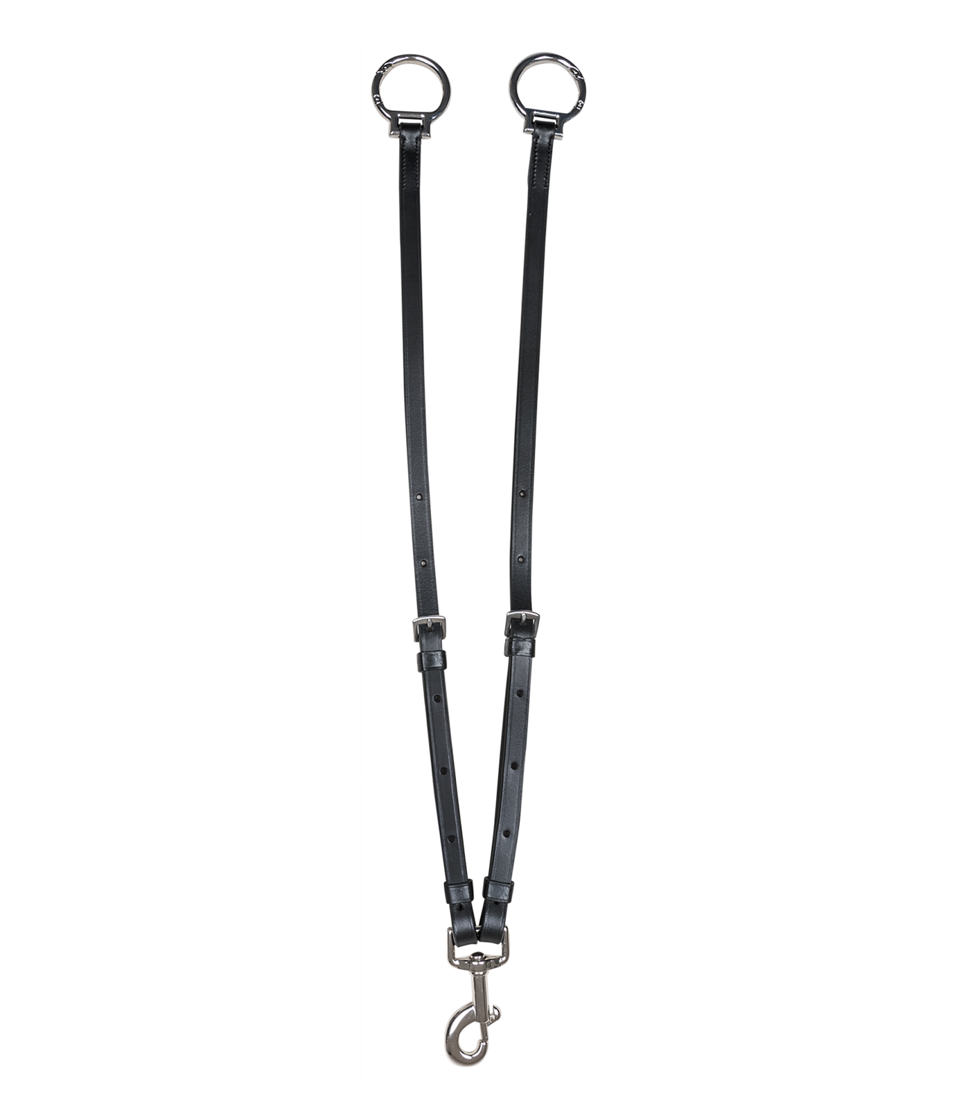 Waldhausen X-Line Martingalgabel mit Snap-Ringen schwarz