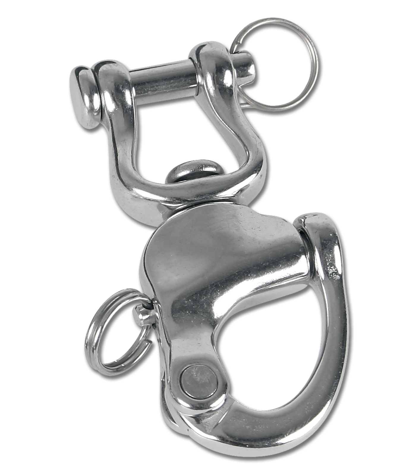 Safety shackle, stainless steel 90 mm
