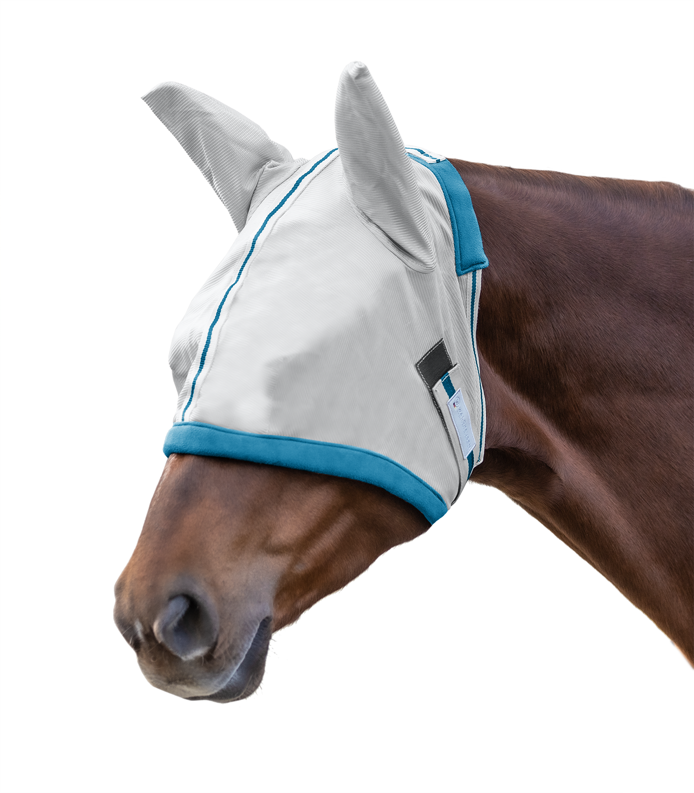 PROTECT fly mask silver grey